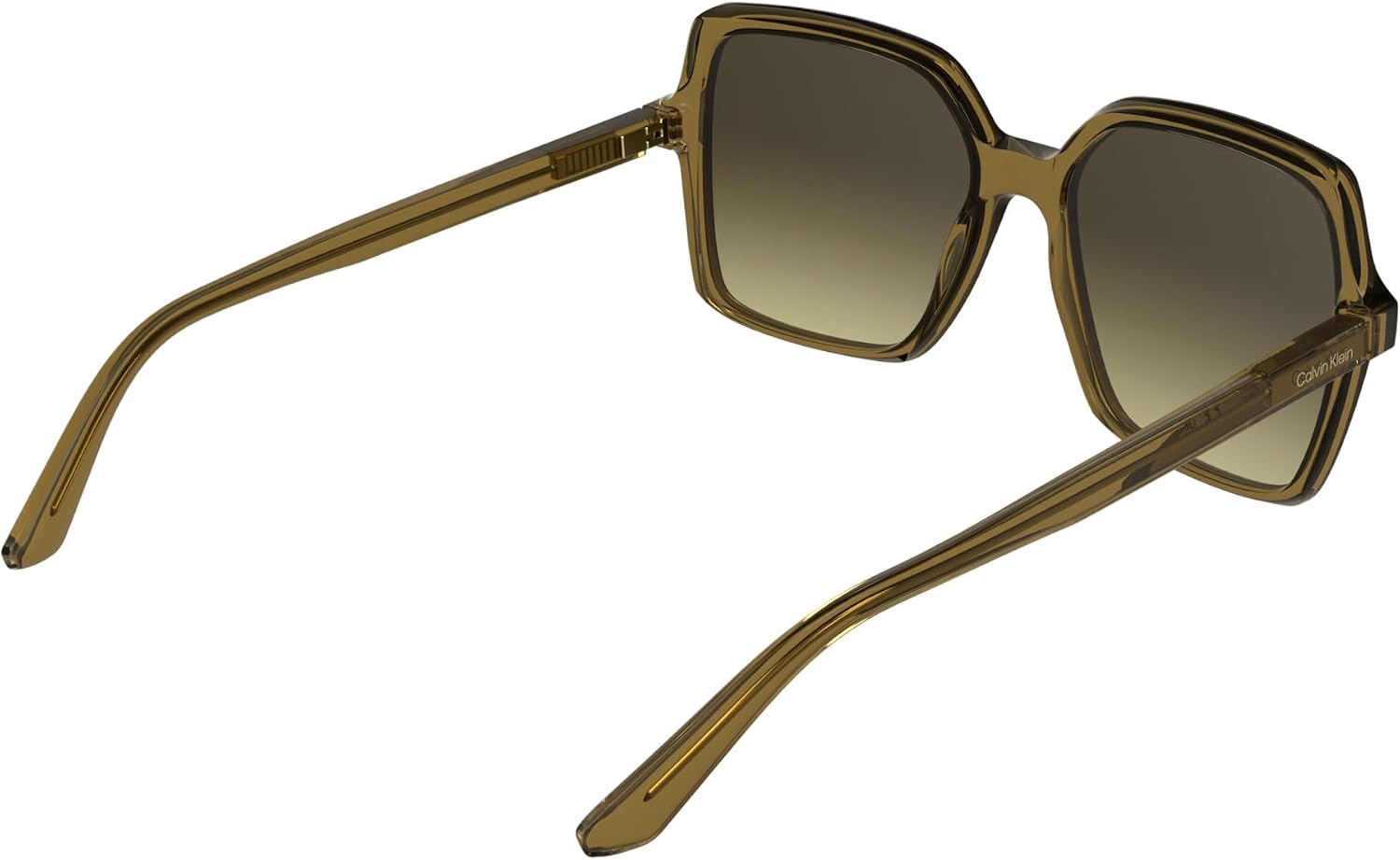 Detalle 2 de Lunettes de soleil femme Calvin Klein Sunglasses Femme : monture papillon durable et RXable