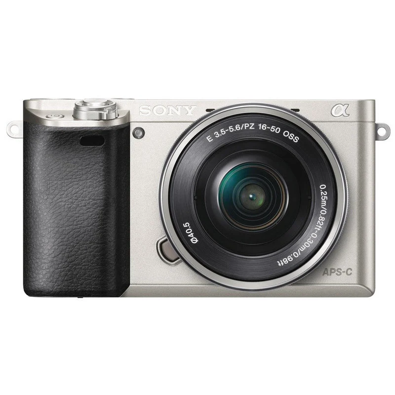 Detalle de Sony Alpha A6000 24 MP Plata + 16-50 mm: enfoque híbrido rápido para fotos y vídeos responsive