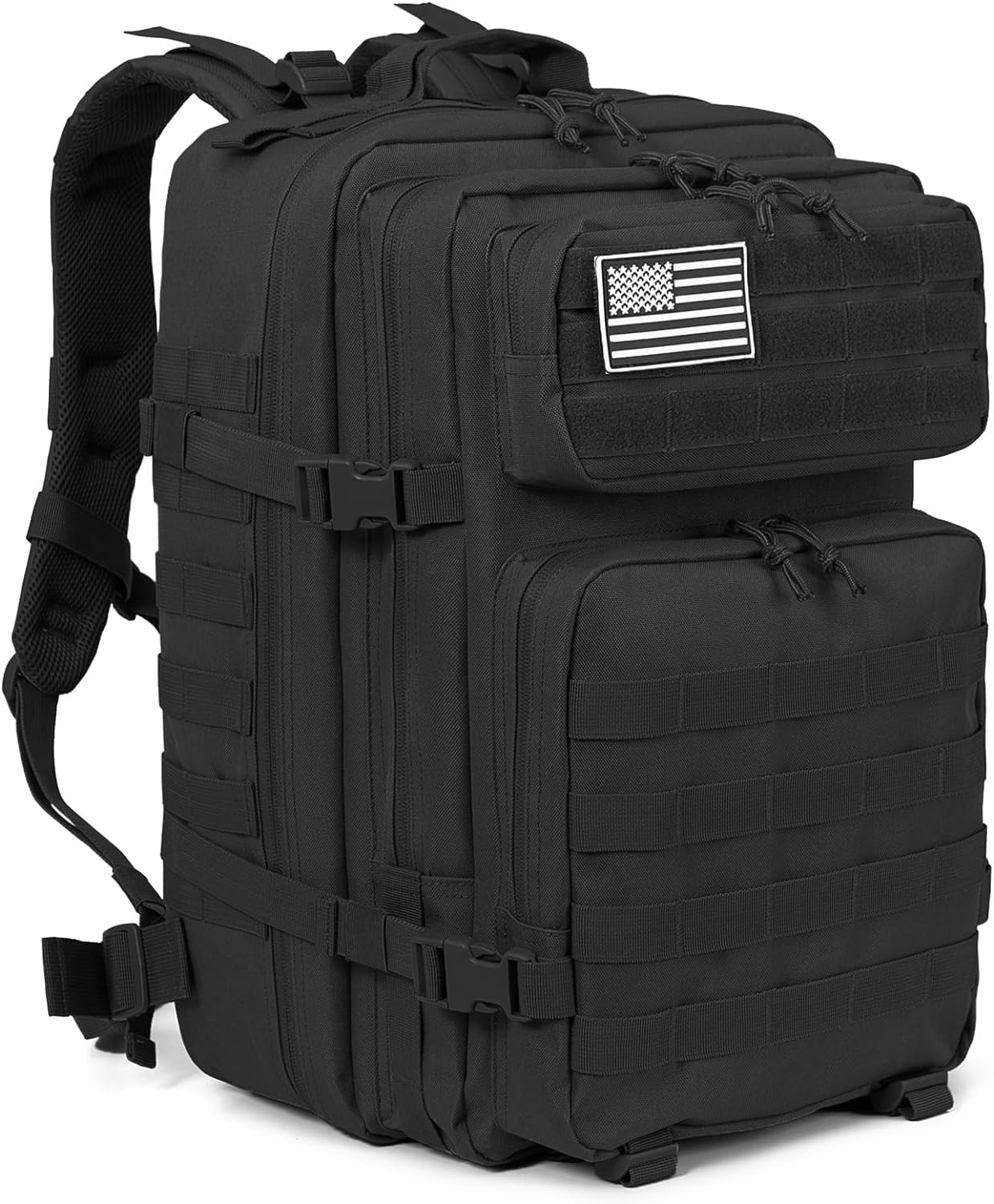 Detalle de QT&QY 45L Military Tactical Backpack Review