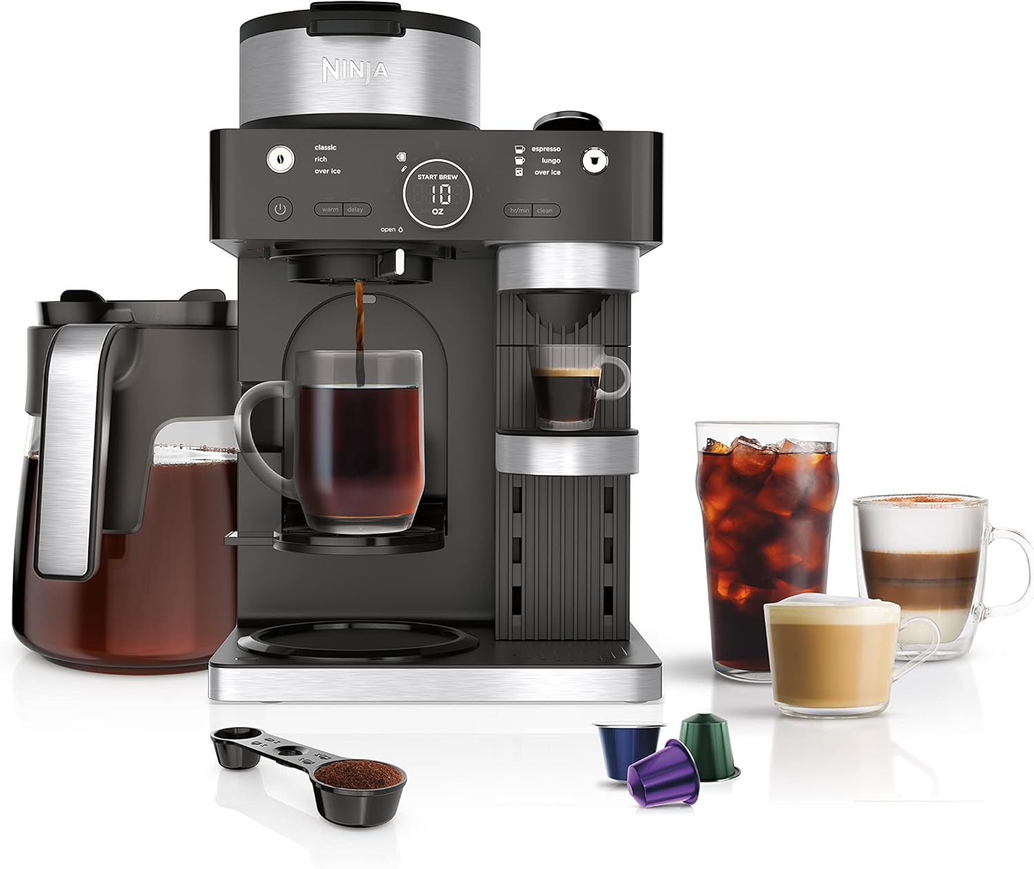 Detalle de Ninja Espresso & Coffee Maker & Barista System CFN601