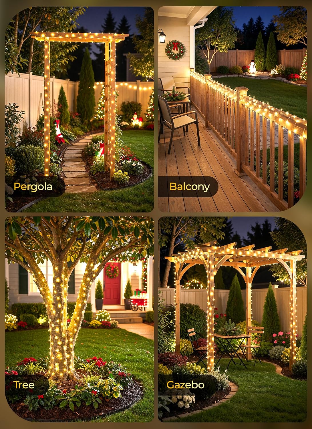 Detalle 2 de Brightown Solar String Lights 400 LEDs