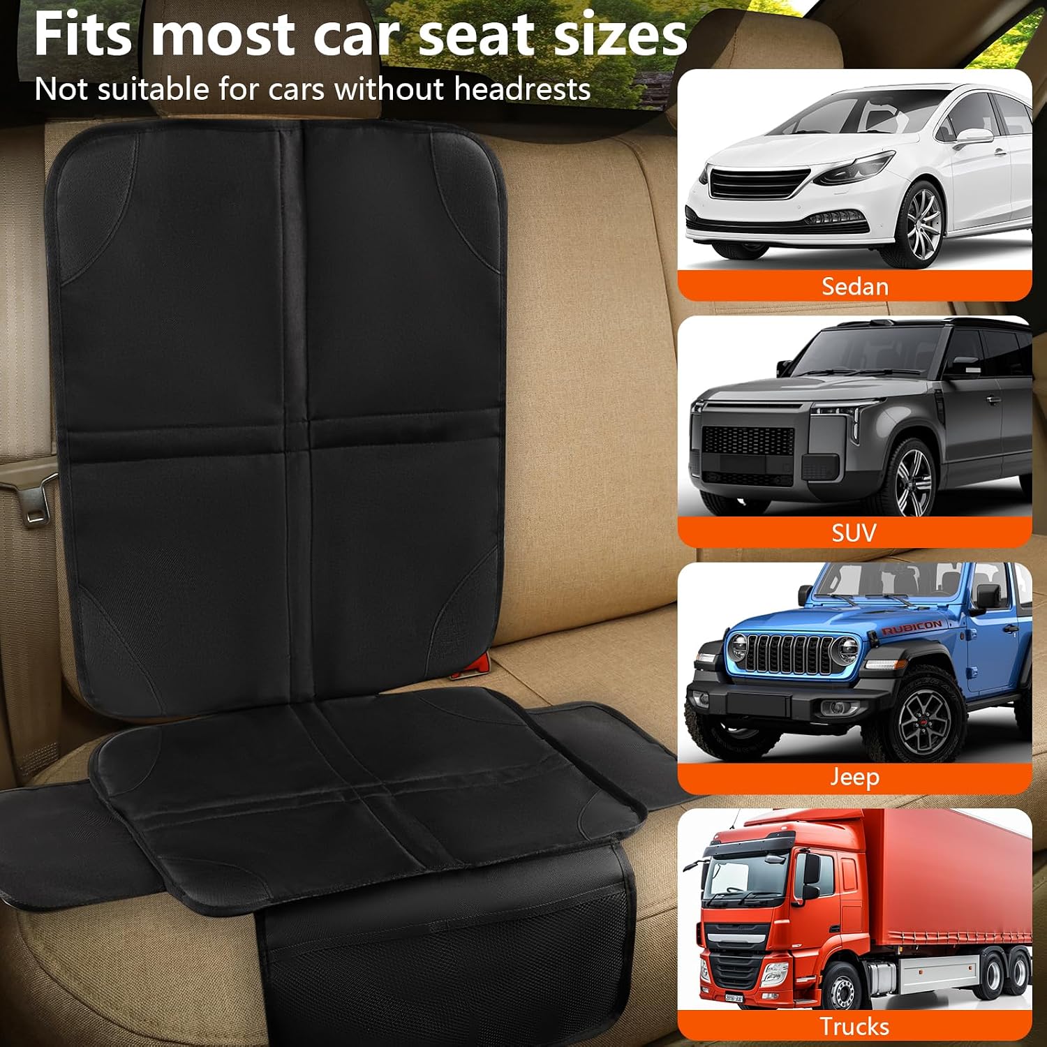 Thumbnail 6 de Cozary Protector de Asiento de Coche para Niños