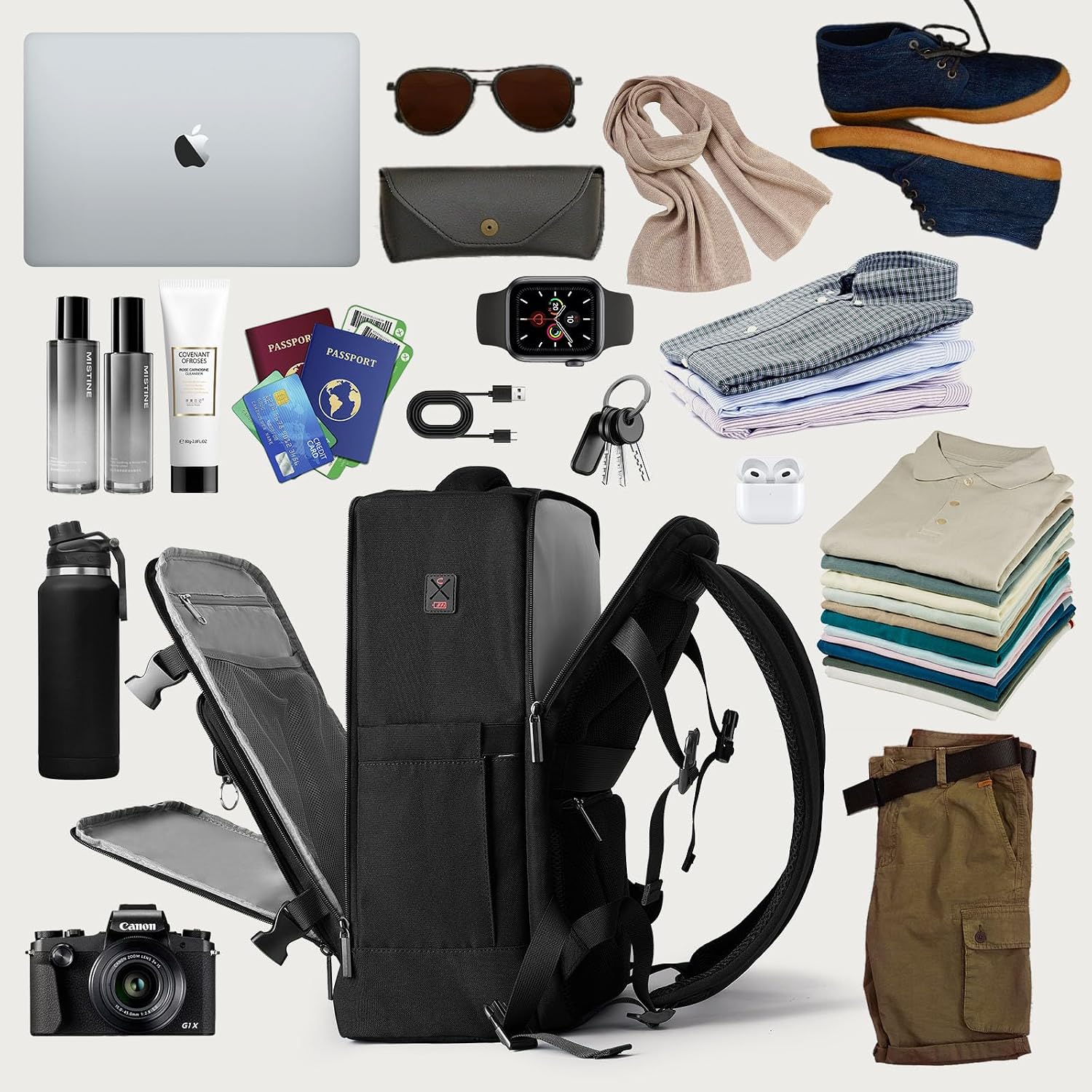 Thumbnail 4 de ZHXX Ryanair cabin bag 40x30x20 underseat