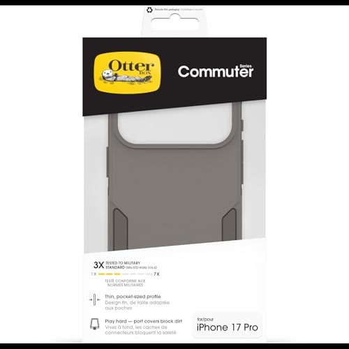 Detalle 1 de Otterbox Commuter Series MagSafe iPhone 17 Pro, resistente 3X
