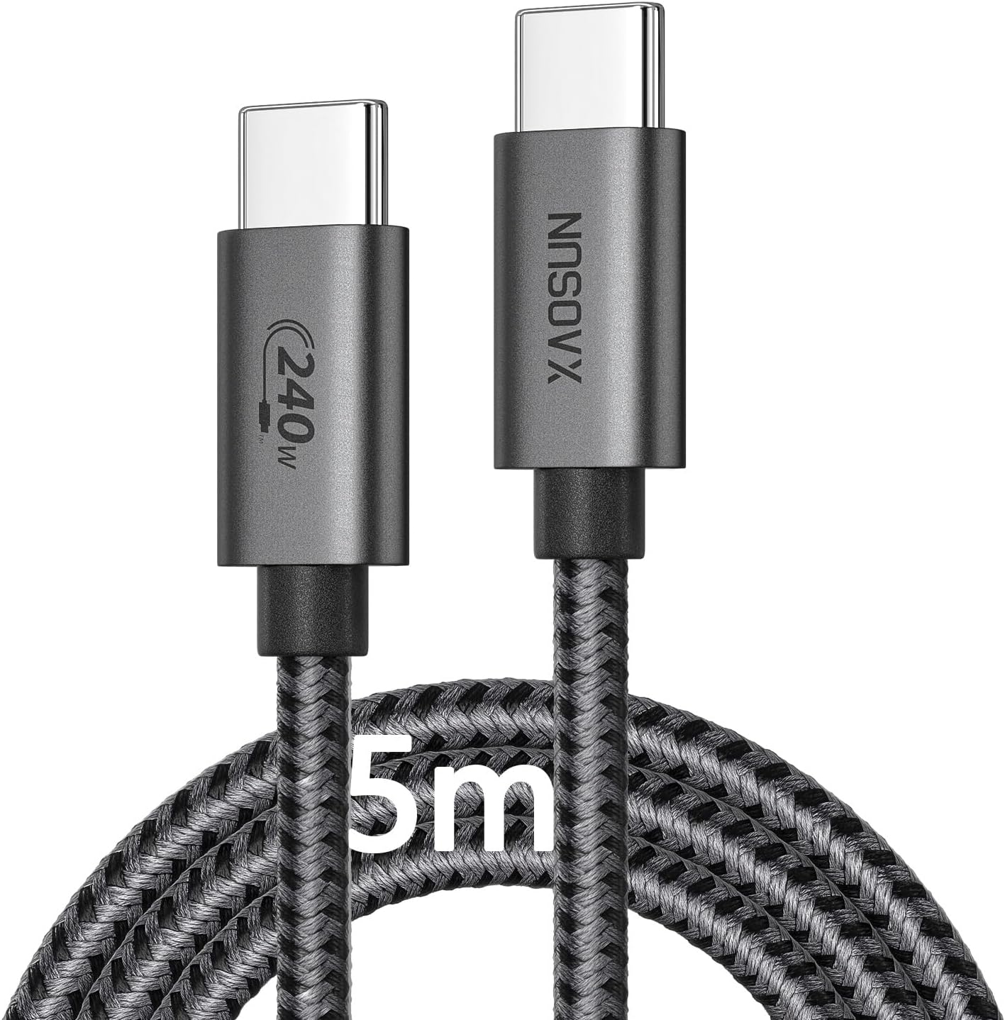 Detalle de XAOSUN 240W USB C auf USB C Kabel 5M