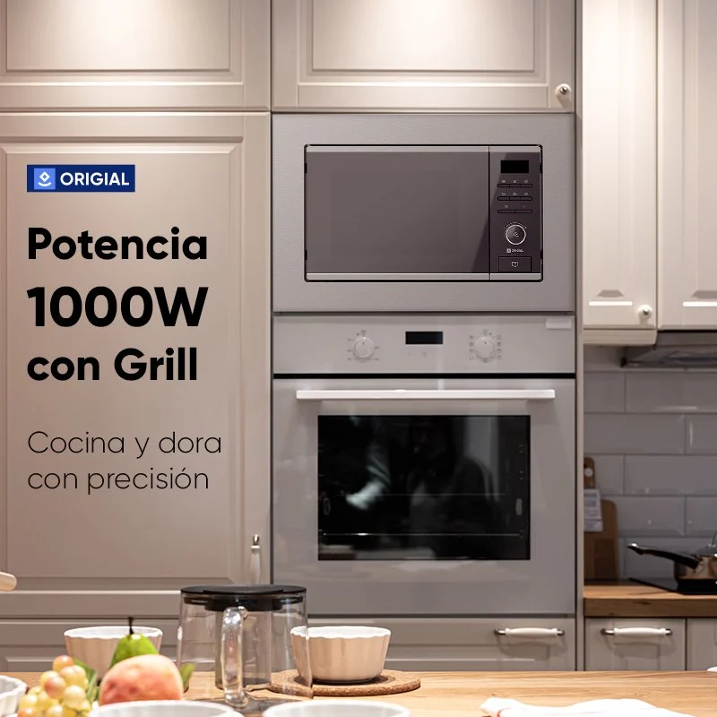 Detalle de Origial Infinityheat Microondas integrable 20 L 1.000 W