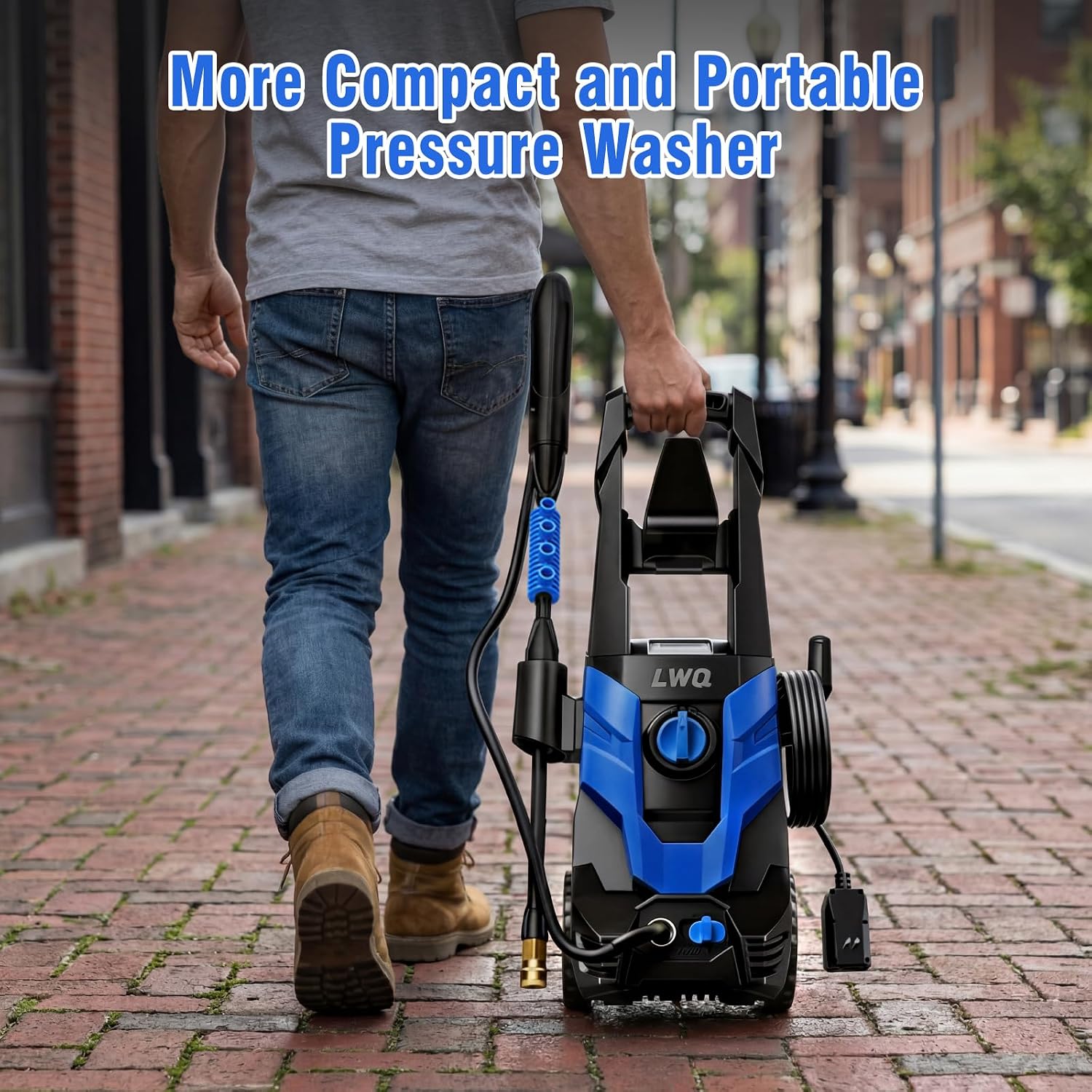 Detalle 2 de LWQ Pressure Washer with 4 Nozzles