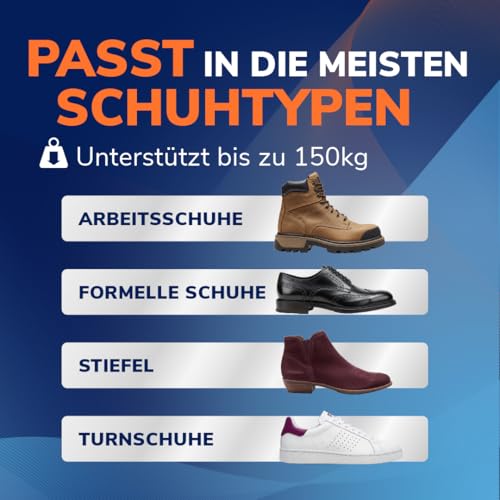 Detalle de Dr. Scholl’s Advanced Einlegesohlen für Damen und Herren, EU 43,5–44