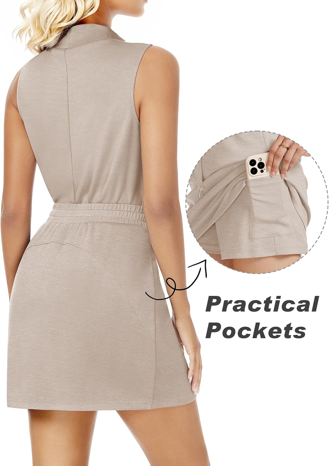 Thumbnail 1 de Casly Lamiit Two Piece Skirt Set for Women – Light as Air Summer Tennis Outfit