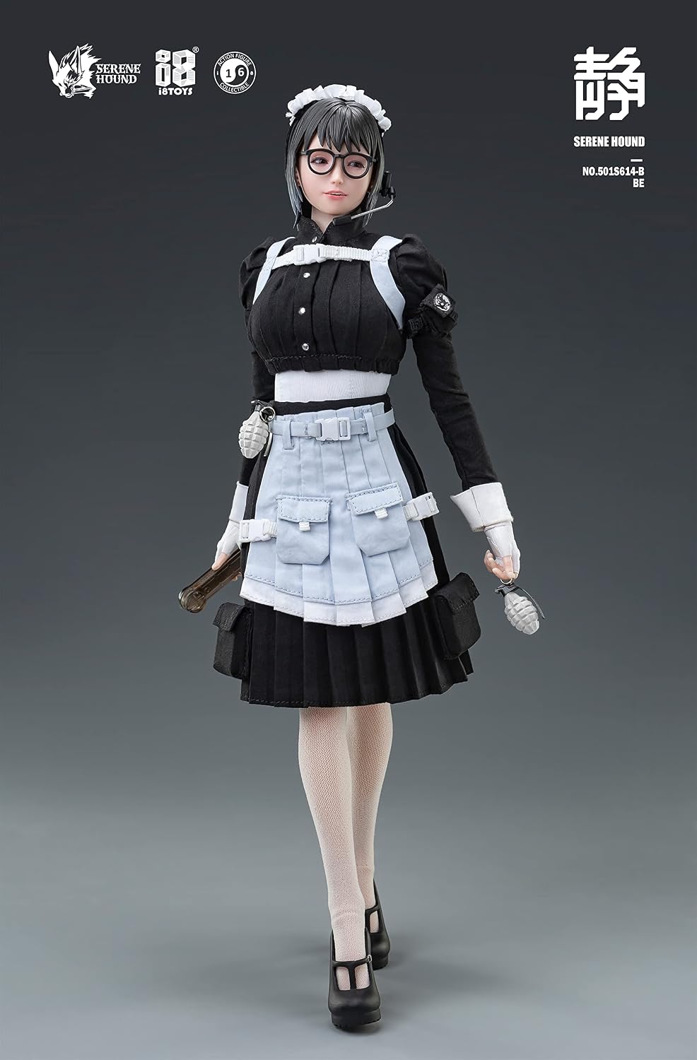 Thumbnail 3 de i8TOYS SERENE HOUND 501S614-B ベイ 1/6スケール可動フィギュア