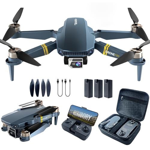 Detalle de CHUBORY Drone con Telecamera 4K HD per Principianti — 84 Minuti di Volo, 800 m di Portata e Funzioni Intelligenti