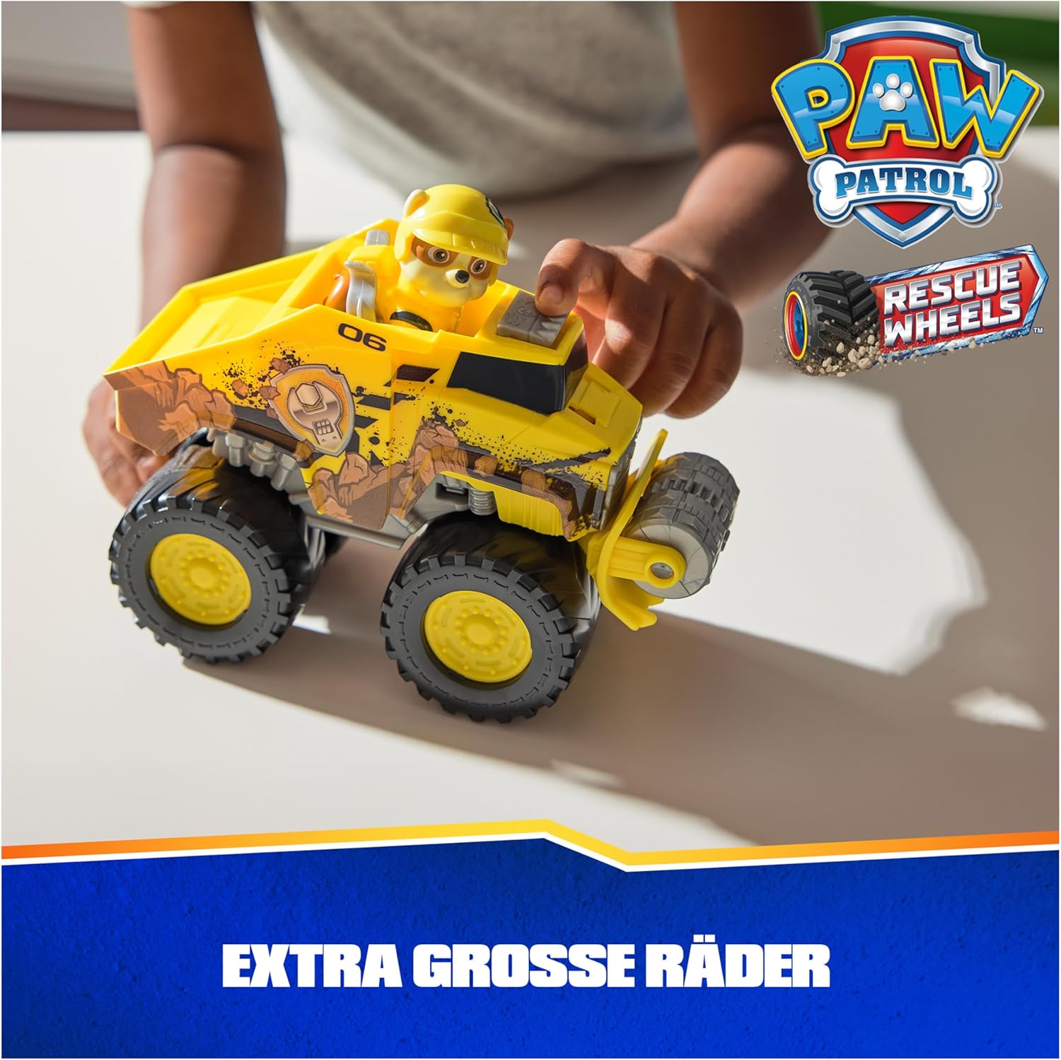 Thumbnail 1 de PAW PATROL Rescue Wheels Rubbles Bulldozer Spielzeug 3 Jahre