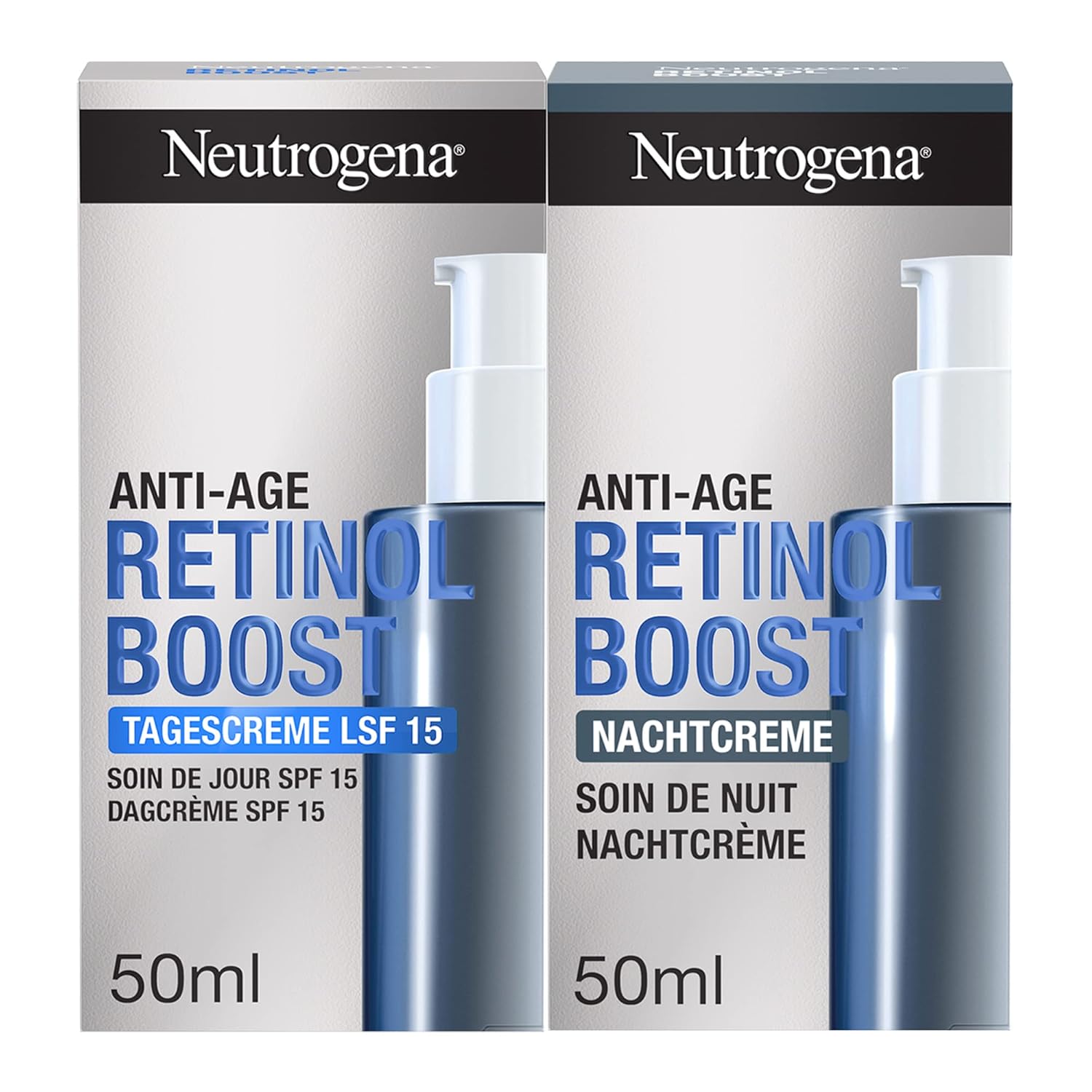 Thumbnail 5 de Neutrogena Retinol Boost Serum (30 ml) – Hochwirksames Anti-Aging Serum mit Retinol, Myrtenblatt-Extrakt & Hyaluronsäure (2er Pack)