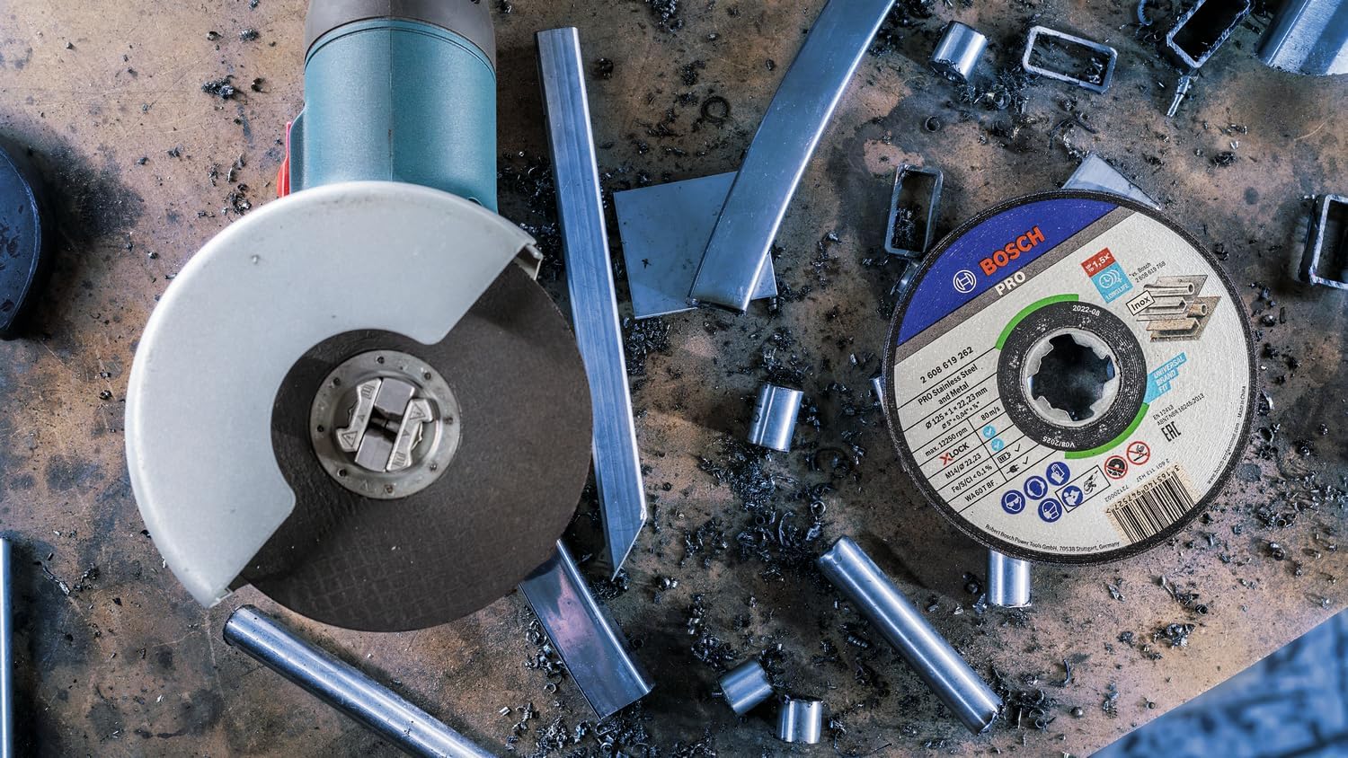 Thumbnail 5 de Bosch Professional 2608619266 10-Pack Standard straight cutting discs for Inox (115 mm, X-LOCK compatible)