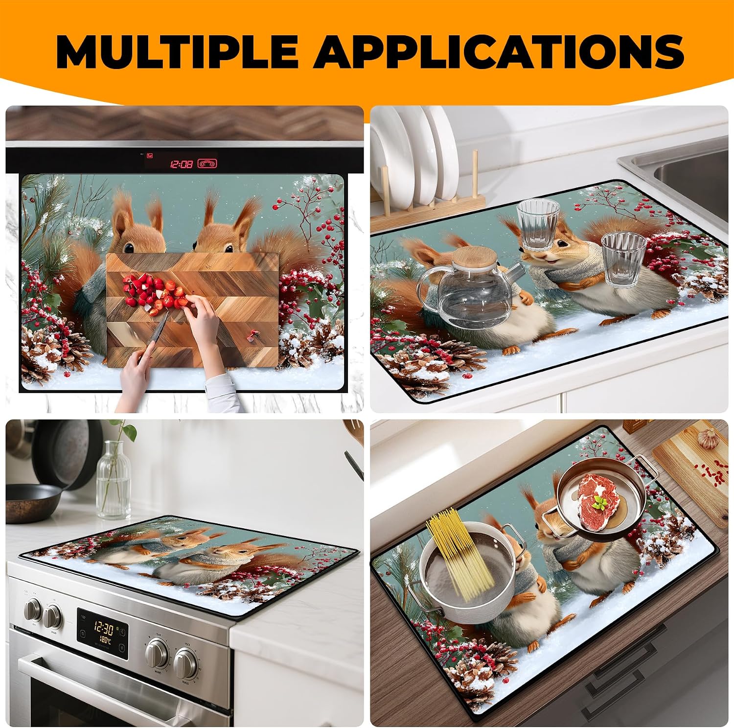 Thumbnail 6 de BSFHH Electric Stove Cover, 28.5 x 20.5 Inches