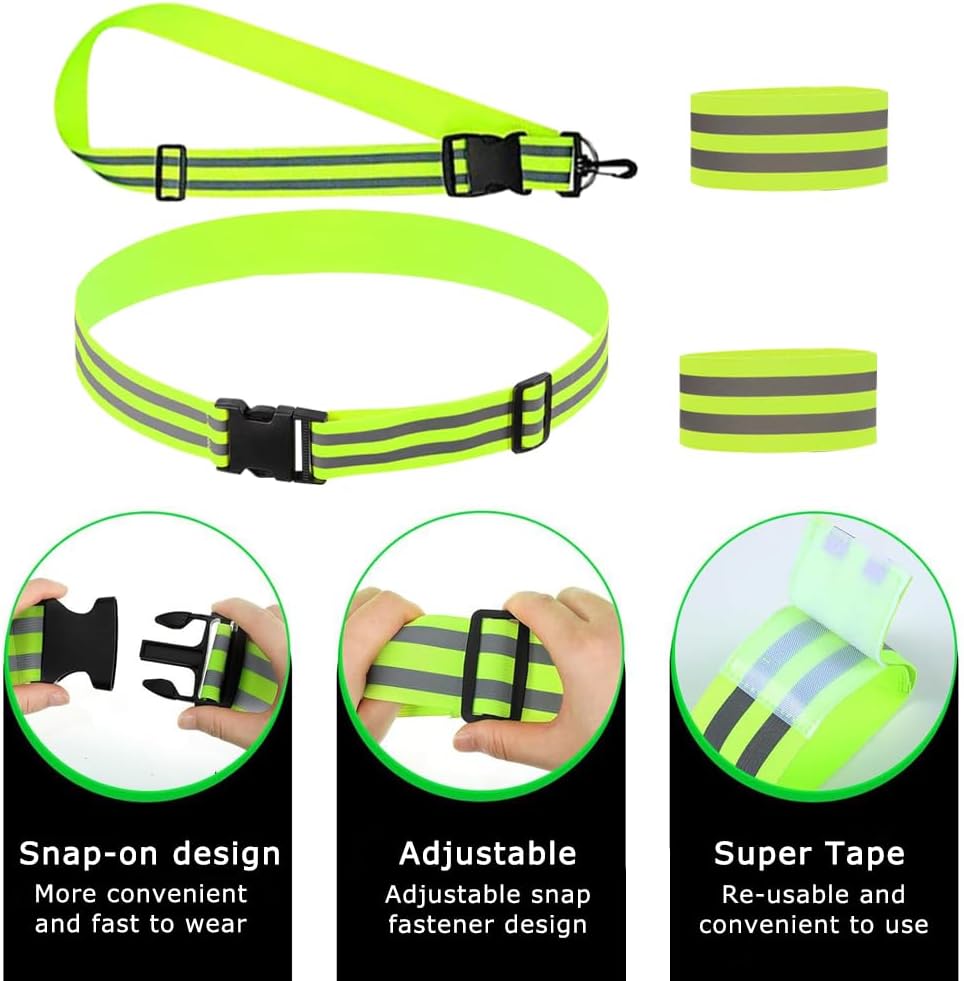 Thumbnail 2 de Storneliv reflective running gear set (4 pieces) for night walks, cycling and visibility