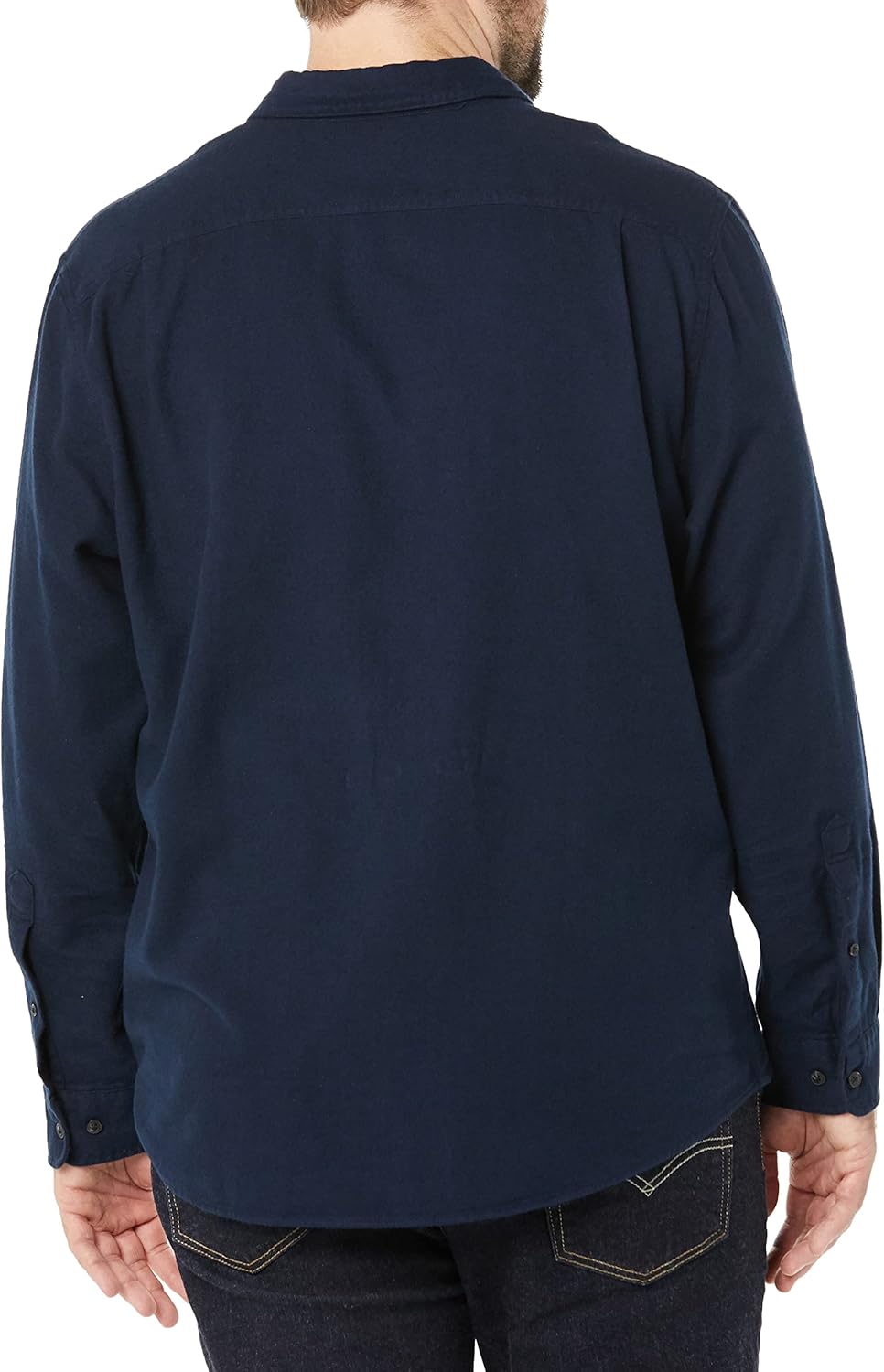 Thumbnail 4 de Amazon Essentials men’s long-sleeved flannel shirt (discontinued colours) in regular fit
