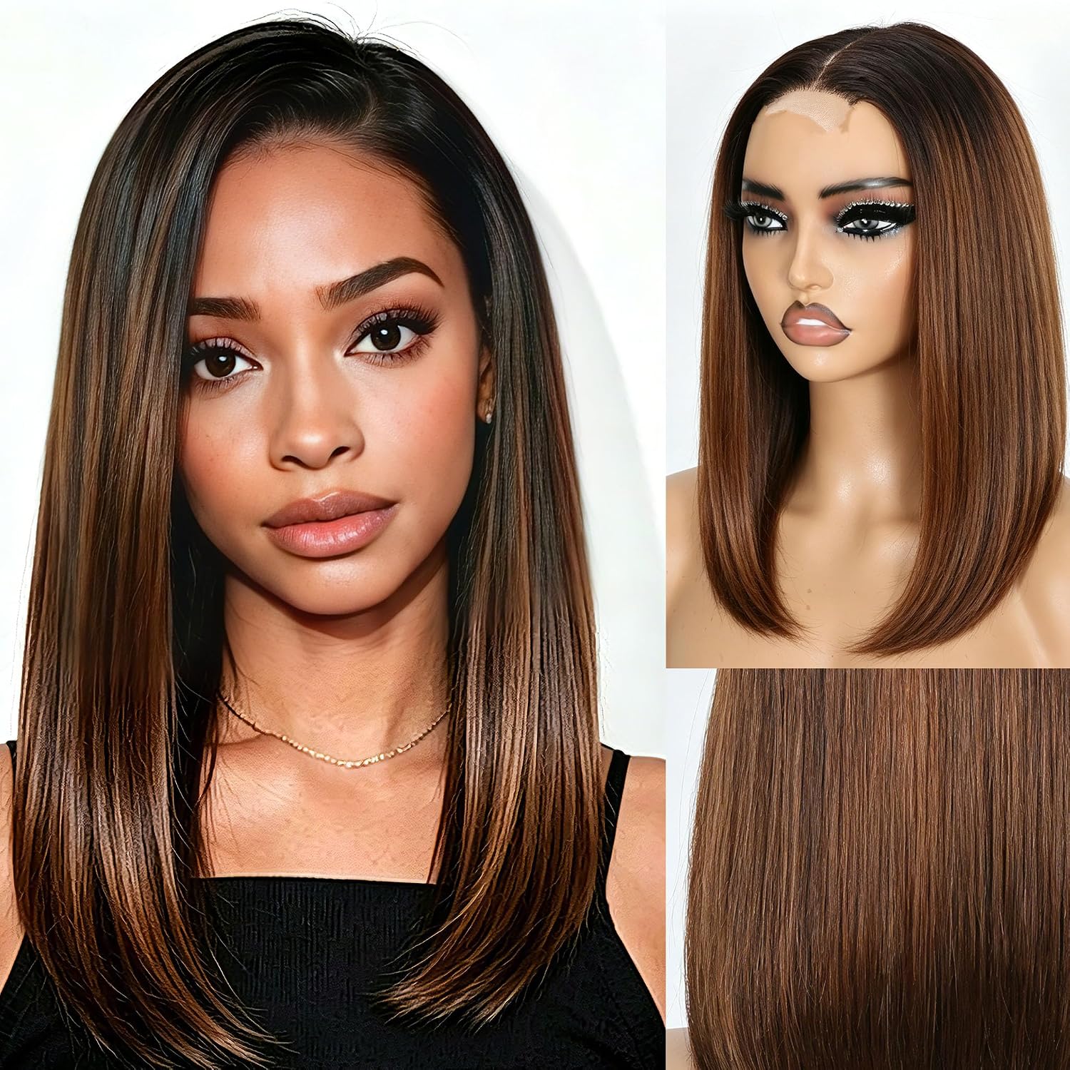 Detalle de Nayominia Bob Wig, 12-Inch