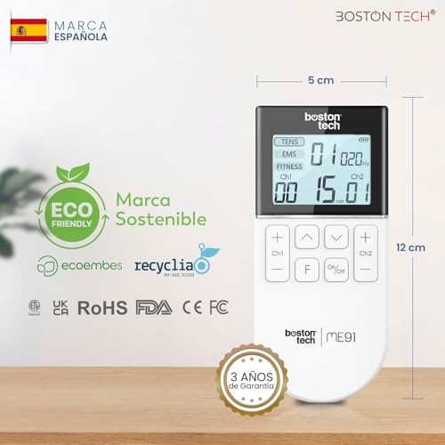 Detalle 2 de Boston Tech Electro estimulador muscular 2 canales, 50 modos