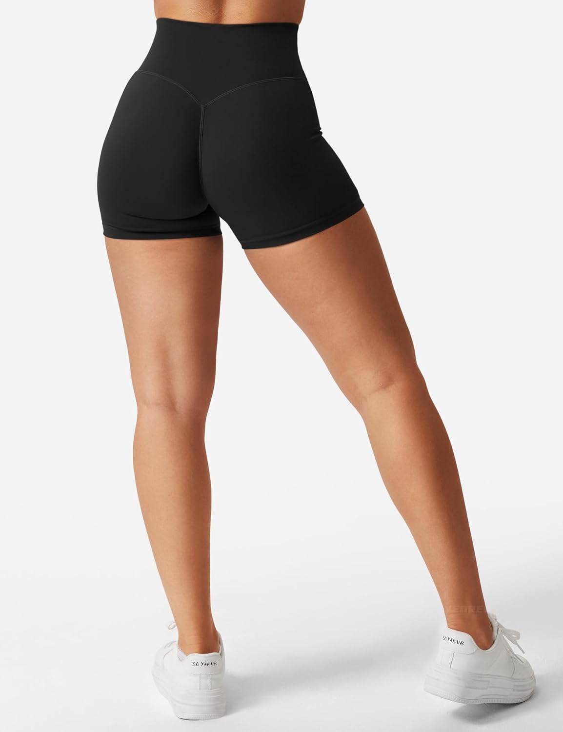 Thumbnail 4 de YEOREO Women's Biker Shorts: High-Waist Hidden Scrunch, 3.6/4.5/6 Inches