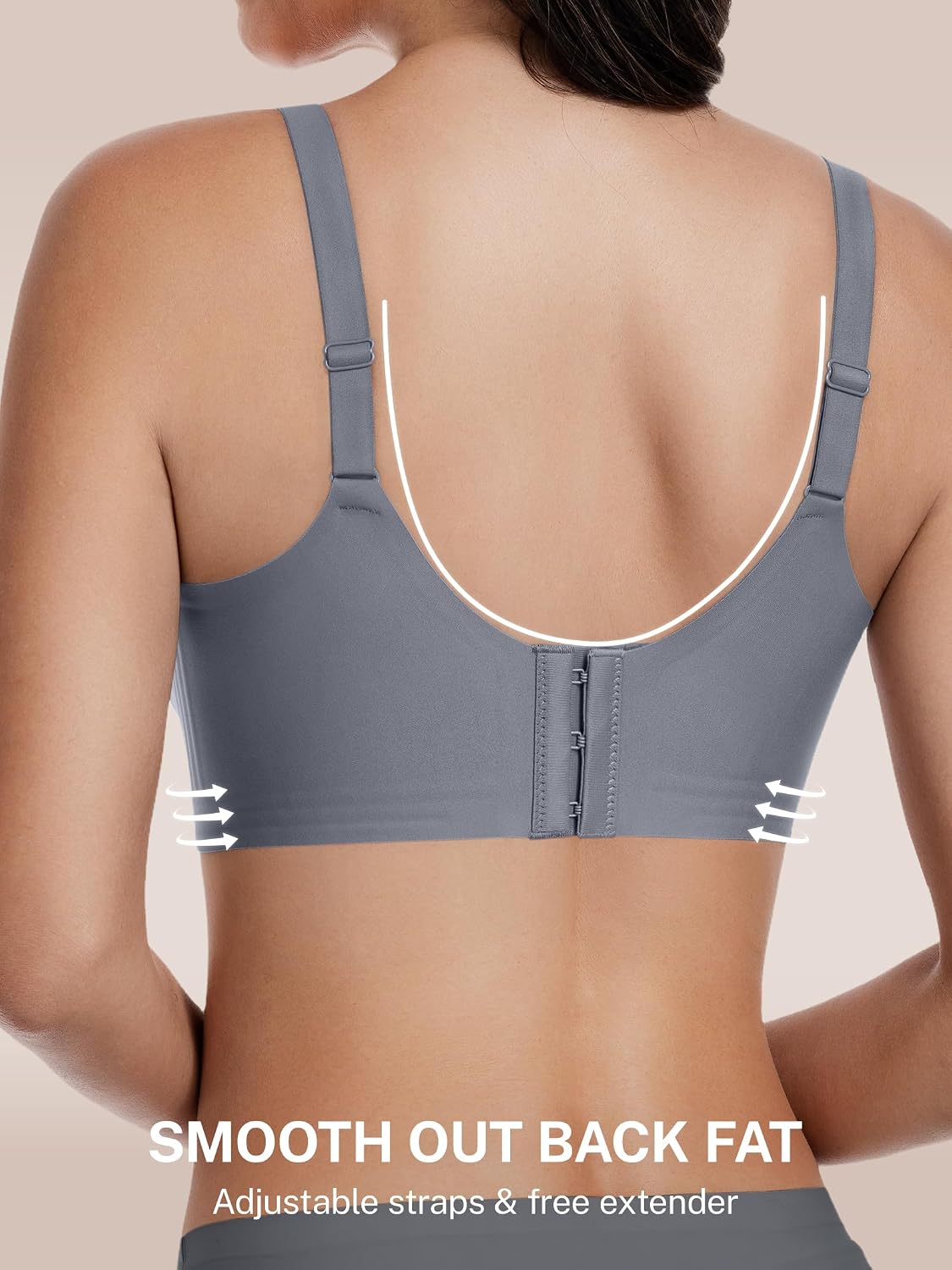 Thumbnail 6 de habibee Seamless Wireless Bra for Women Full Coverage 🧷