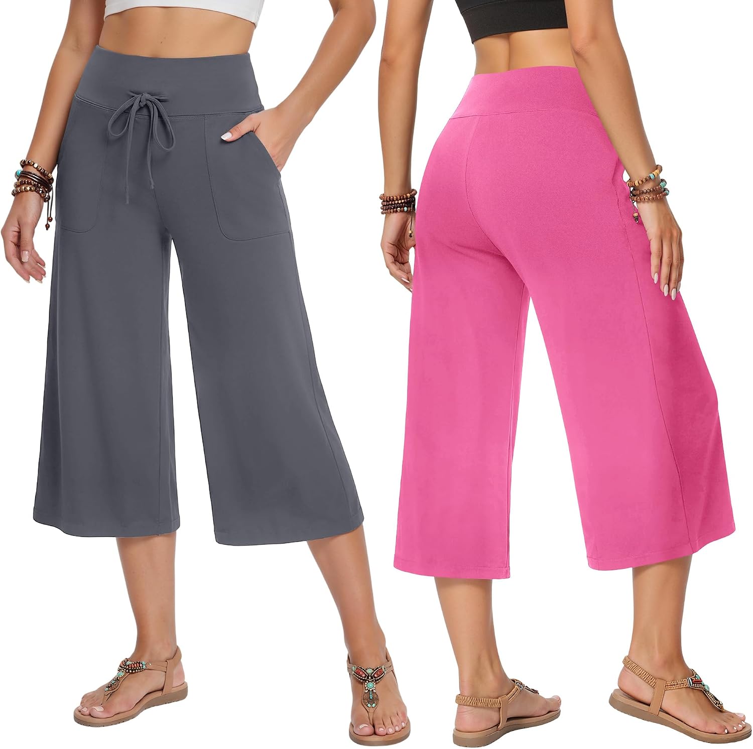 Detalle 2 de TNNZEET Wide-Leg Pants 3-Pack