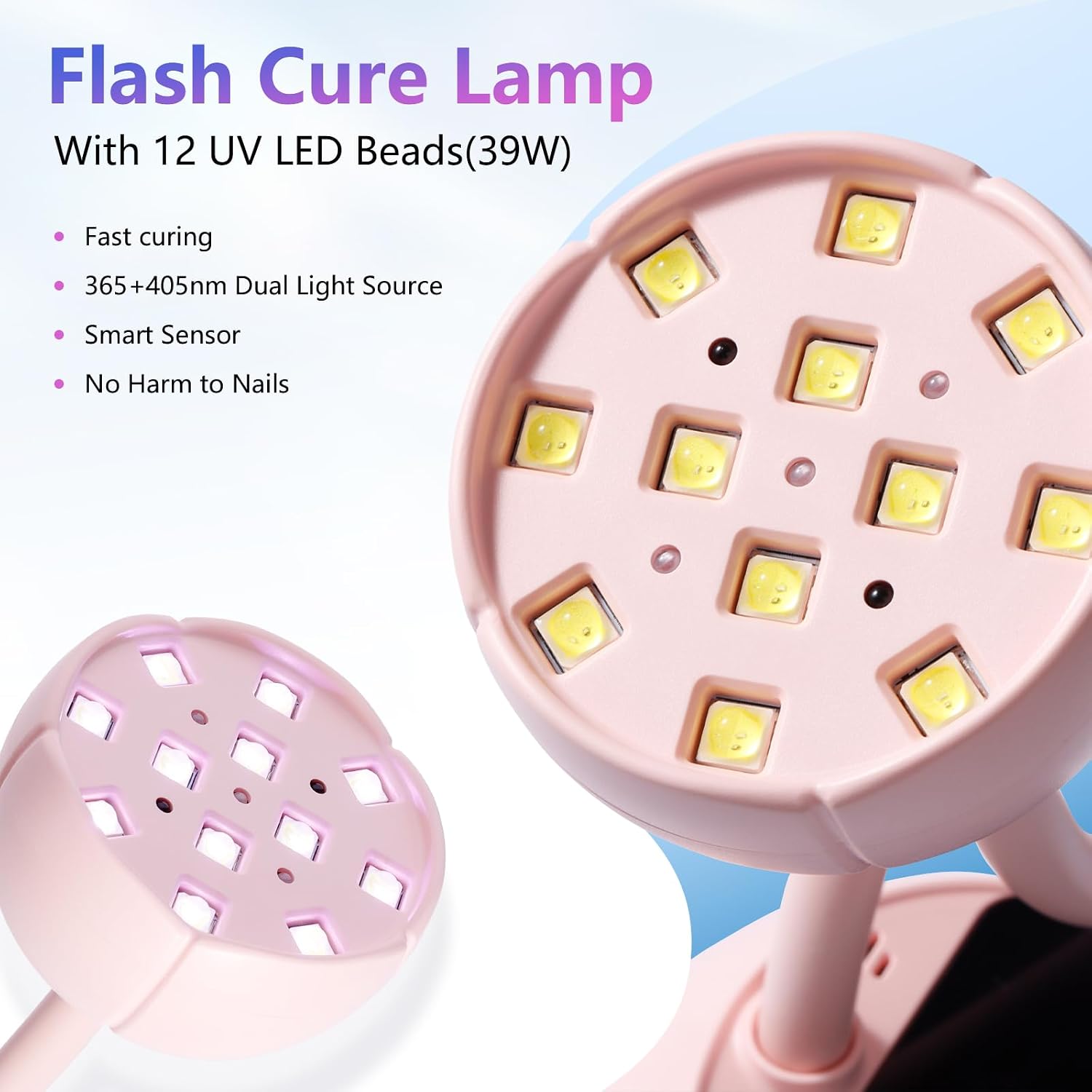 Detalle de Makartt Cherie UV LED Nail Lamp 39mW/cm²