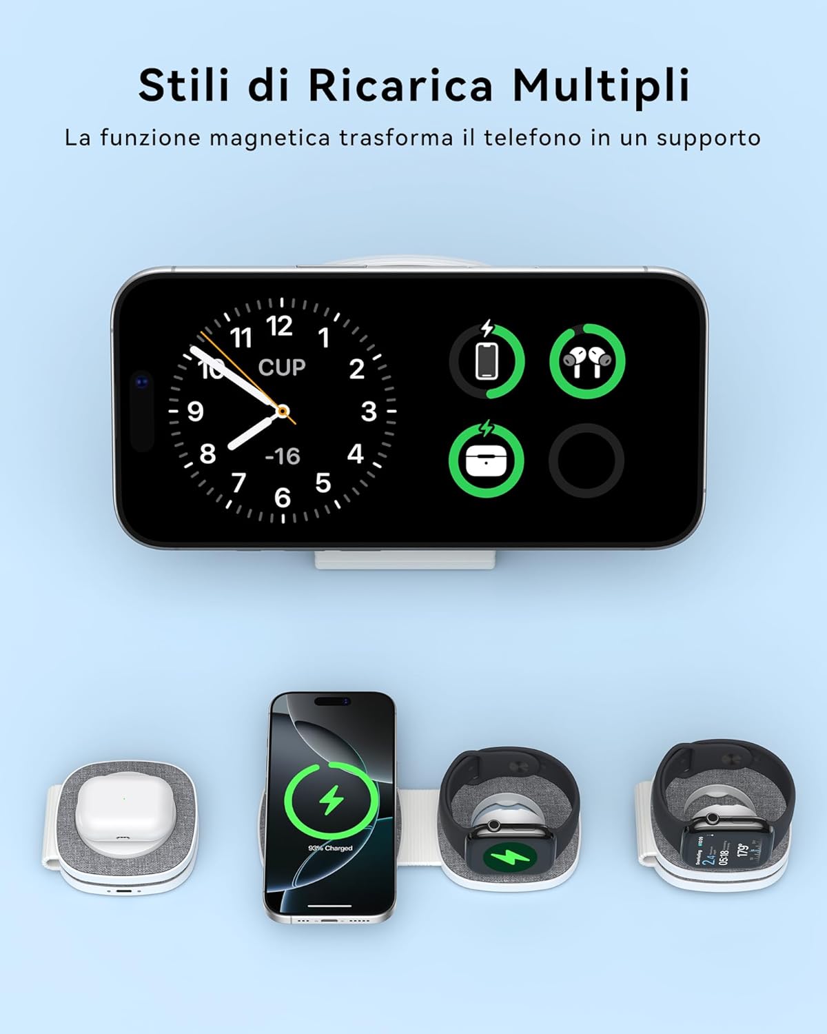 Thumbnail 2 de Caricatore MagSafe 2 in 1 per iPhone