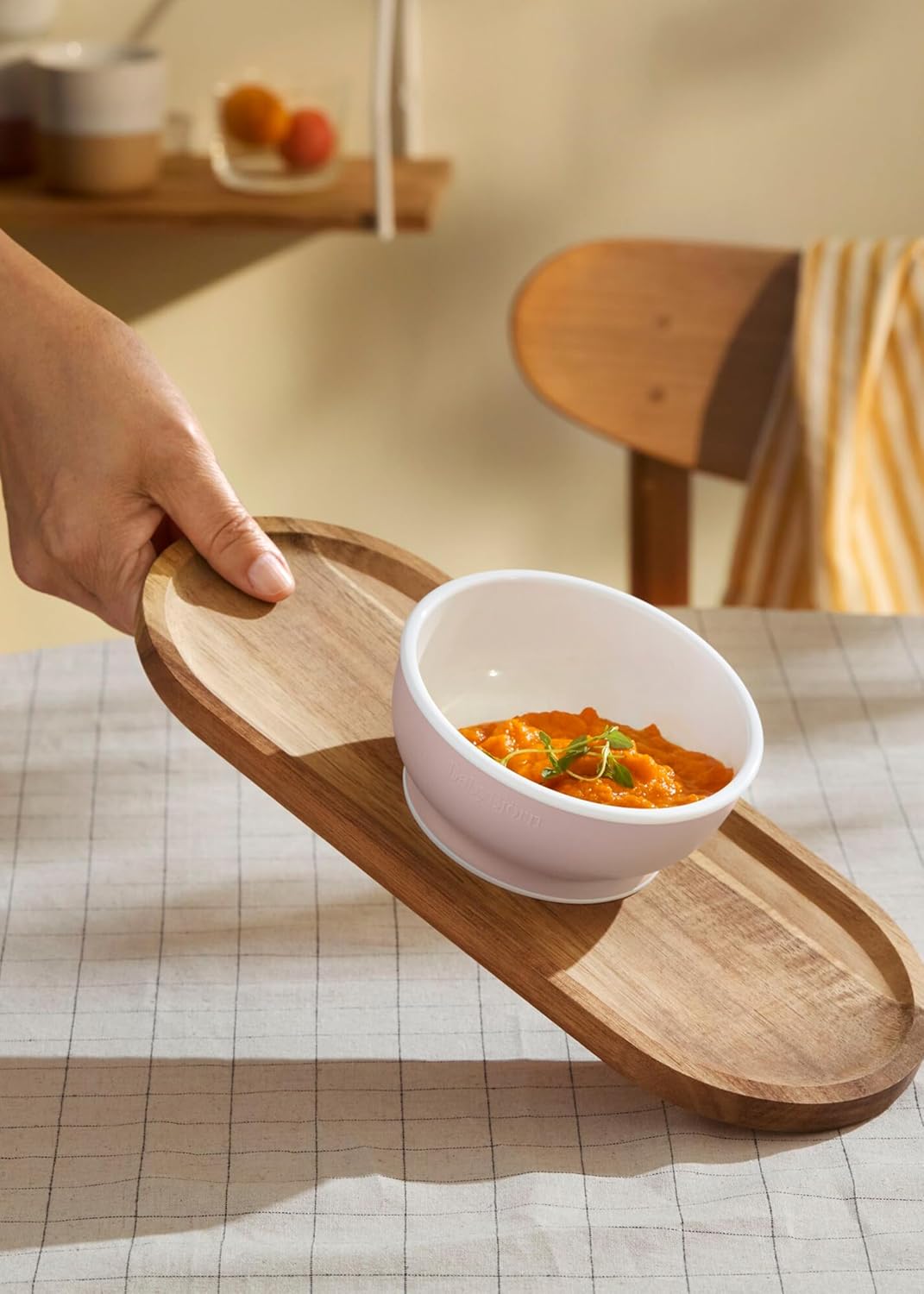 Thumbnail 2 de BabyBjörn Lot de 2 bols pour bébé Rose pastel (sans BPA, sans PVC)