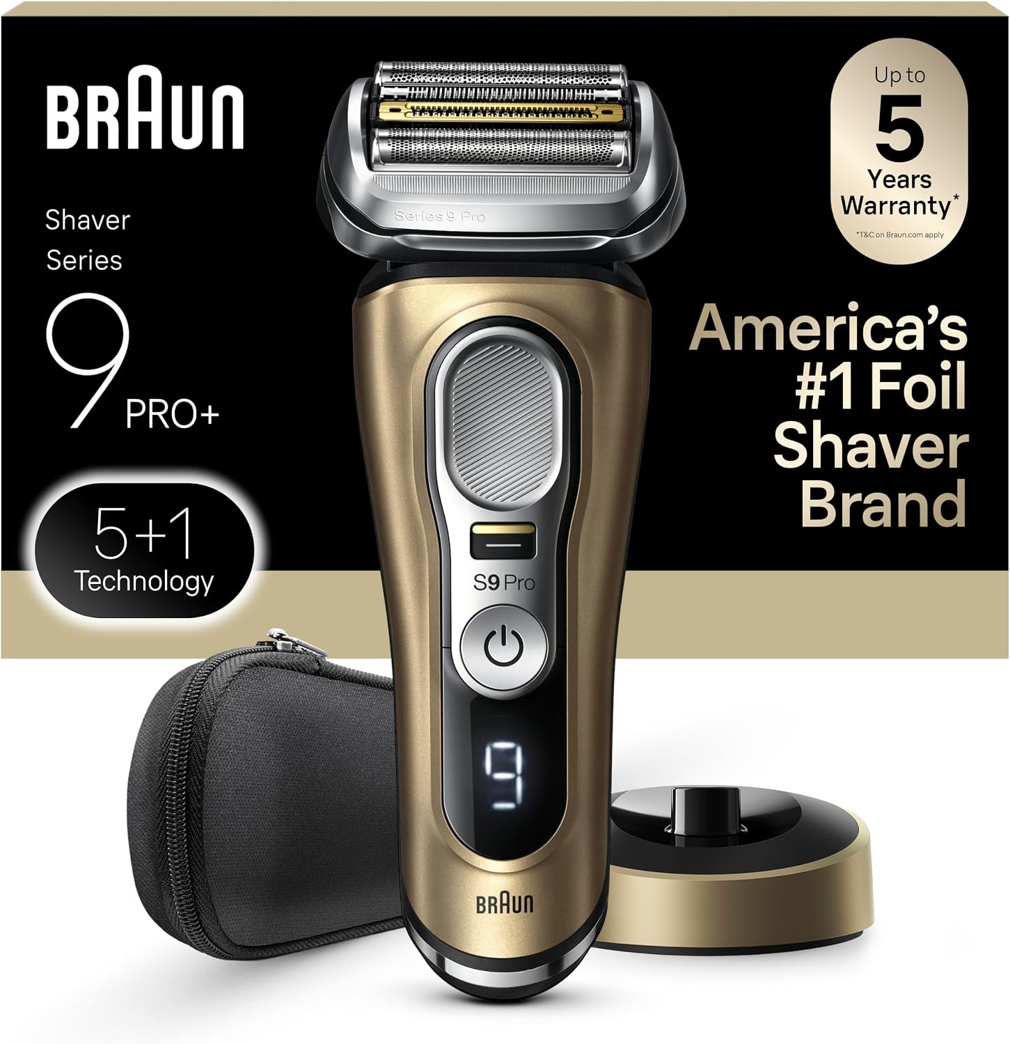 Detalle de Braun Series 9 Pro 9419s electric shaver 🪒
