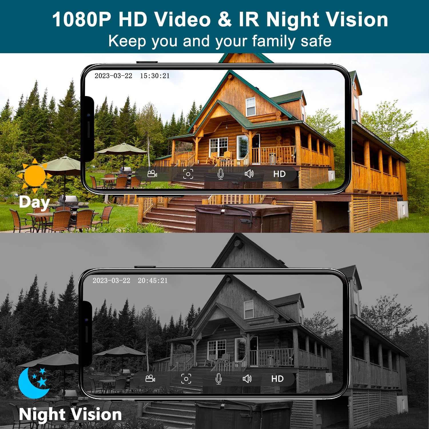 Detalle 2 de Wireless Video Doorbell Camera 1080P HD