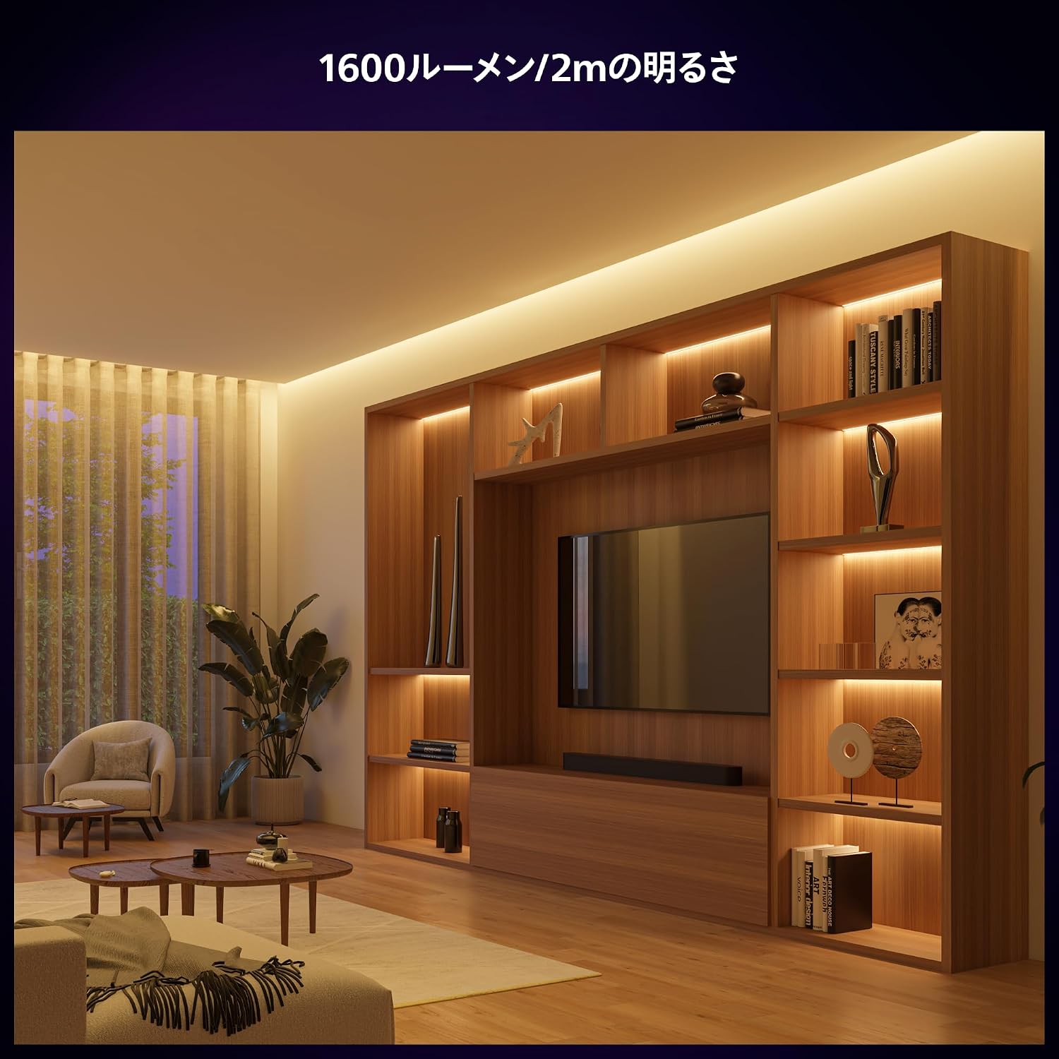 Detalle de フィリップスヒュー ライトリボンプラス 929002269103 LEDテープライト 2m・1600万色・調光調色