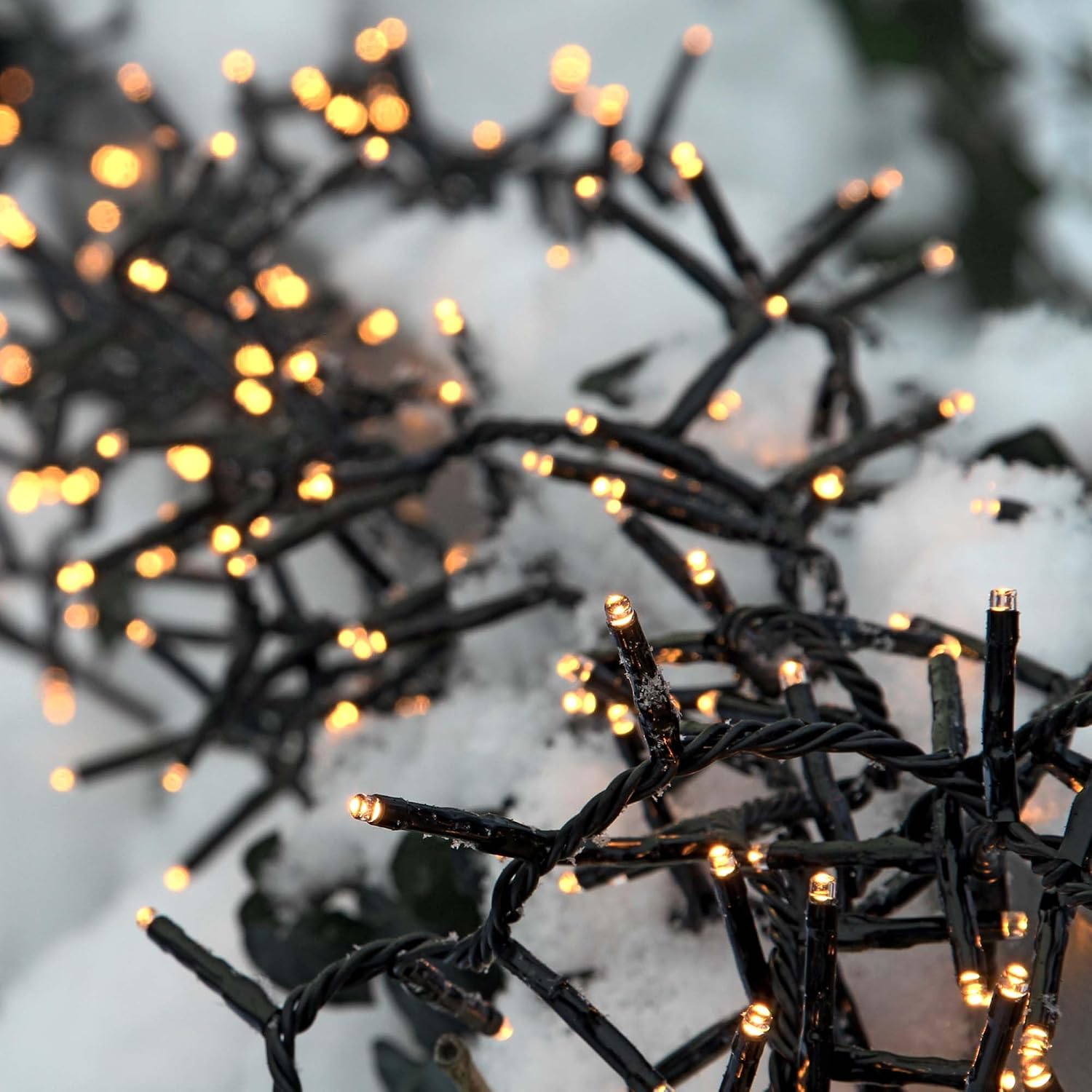Thumbnail 6 de Hellum luci fiabesche blu da esterno, 80 LED con timer e spina esterna – 7,9 m