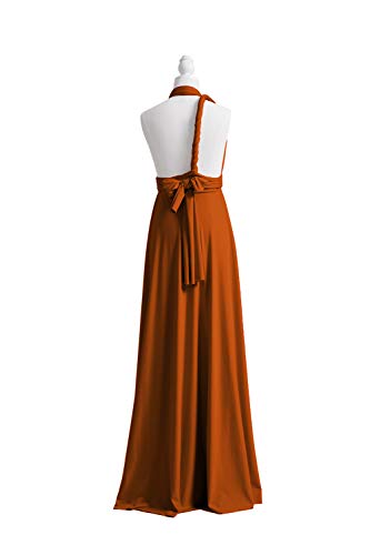 Thumbnail 3 de 72styles Infinity Brautjungfernkleider – Wickelkleid lang, One-Size und Übergröße
