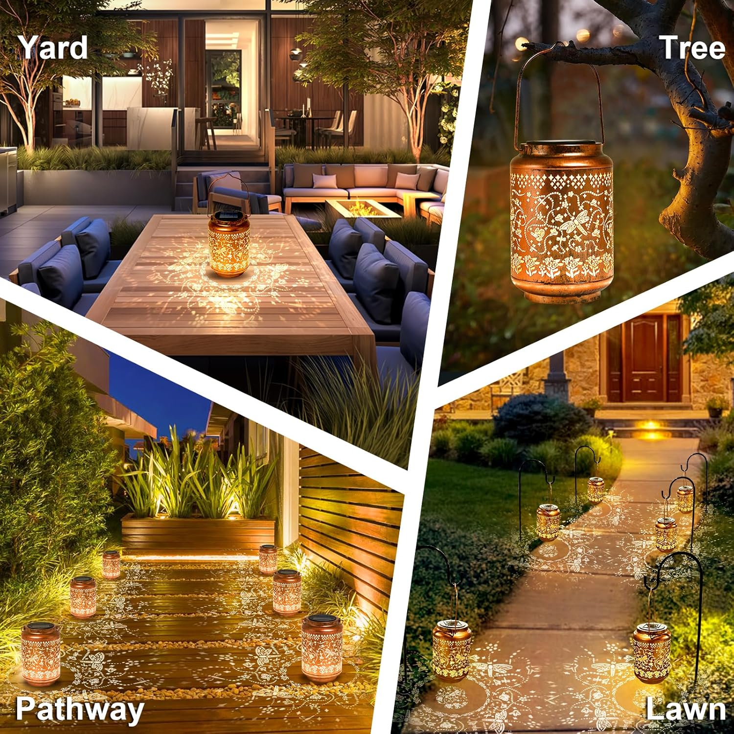 Thumbnail 5 de Dragonfly Solar Lantern Garden Light for Mum 🌼