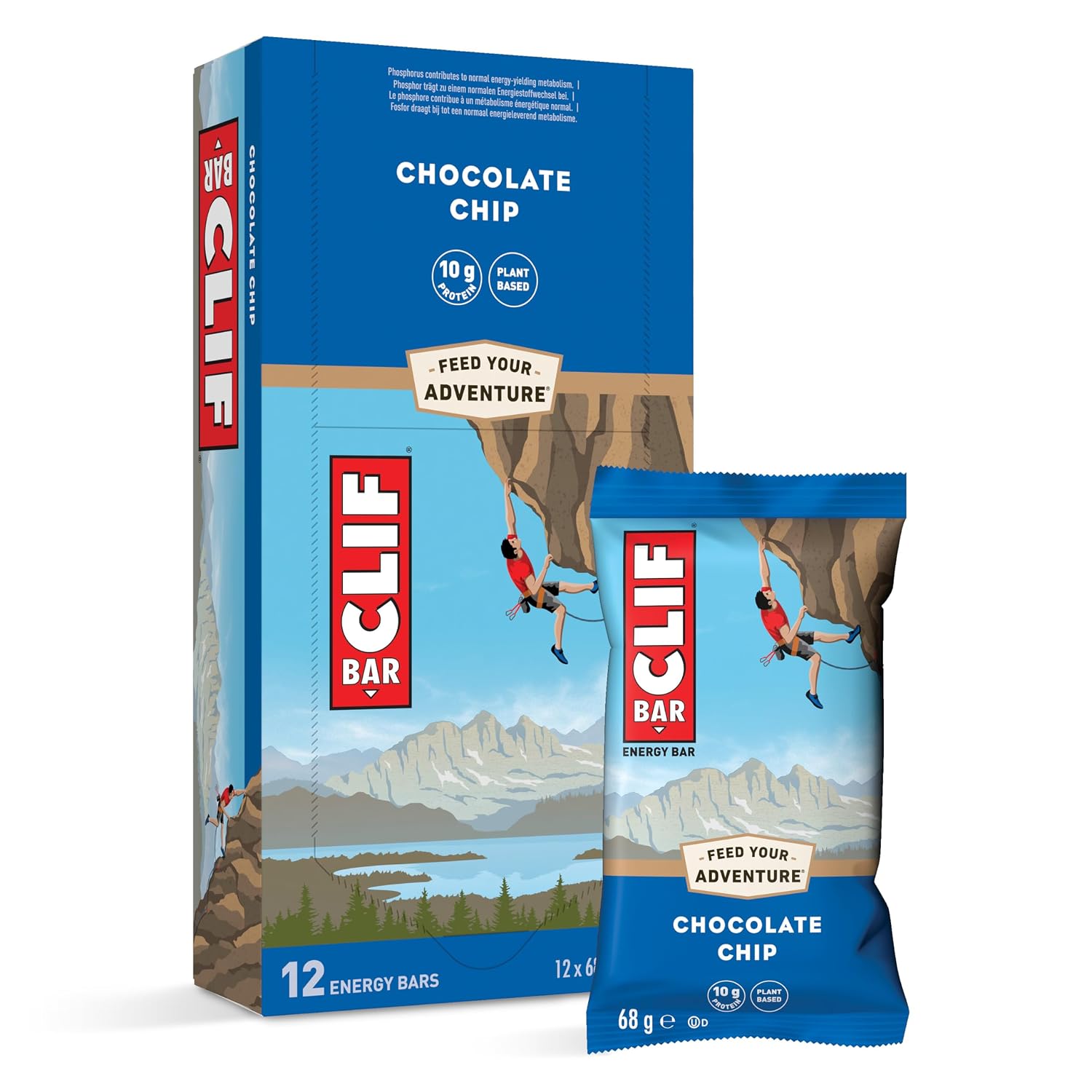Thumbnail 6 de Clif Bar Crunchy Peanut Butter 12 x 68 g Energieriegel
