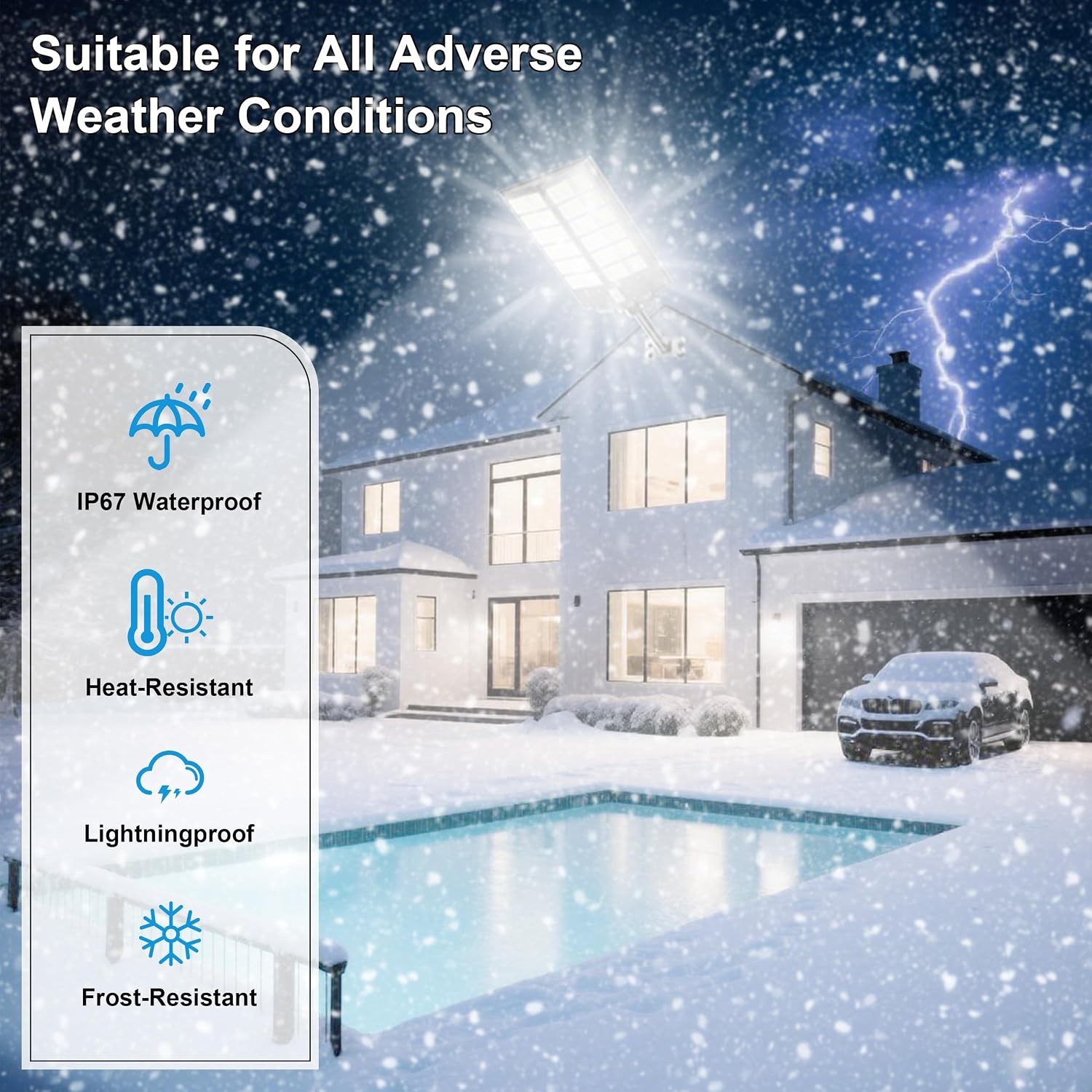 Detalle de loyoele Solar Flood Lights 9000W