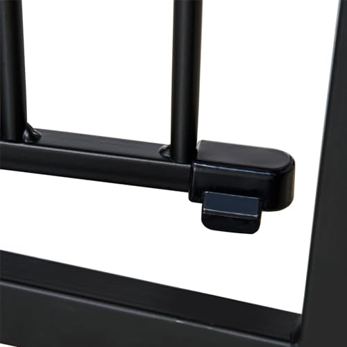 Thumbnail 7 de PawHut barrera de seguridad extensible para puertas y escaleras (76-107 x 76 cm), ajuste a presión y apertura con una sola mano