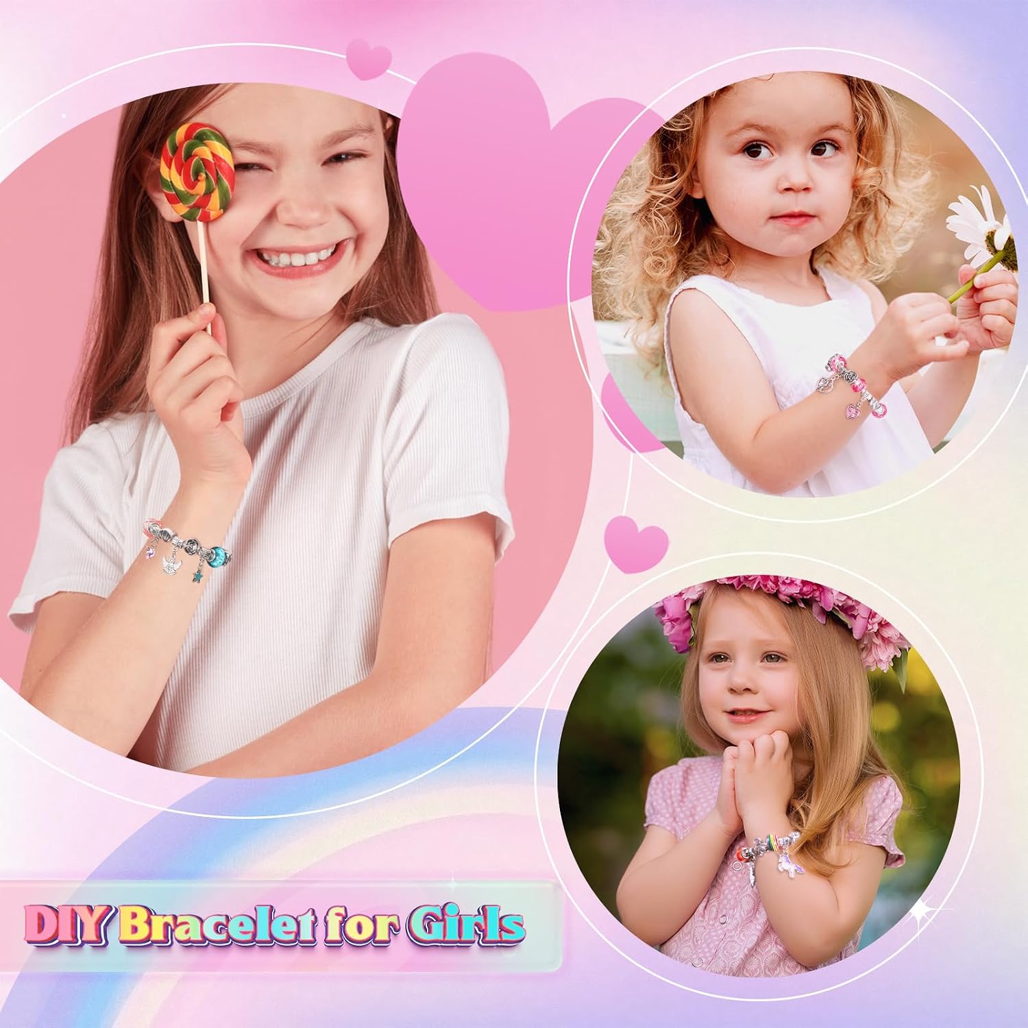 Thumbnail 4 de BIIB Friendship Bracelet Jewellery Making Kit 25 cm