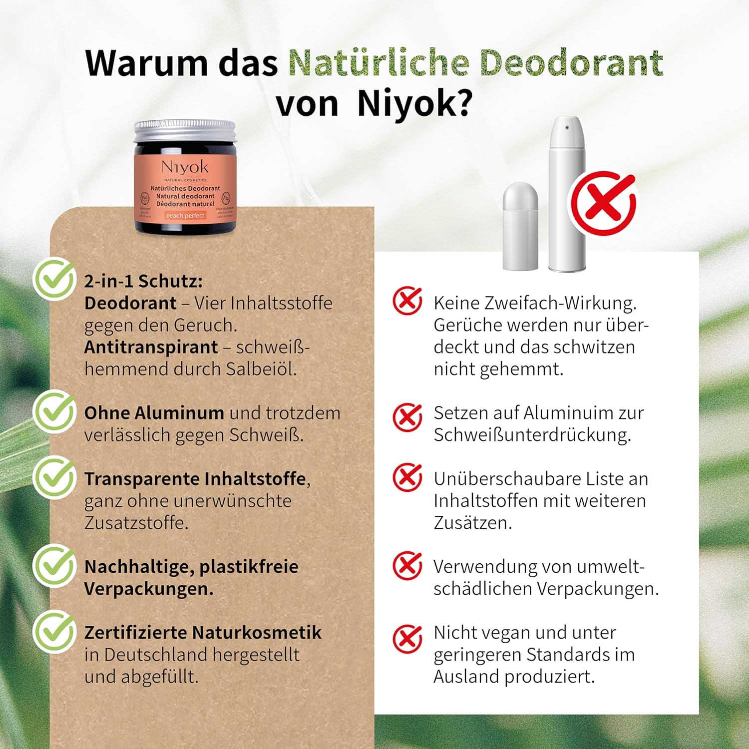 Thumbnail 4 de Niyok Green Touch Deocreme 40 ml