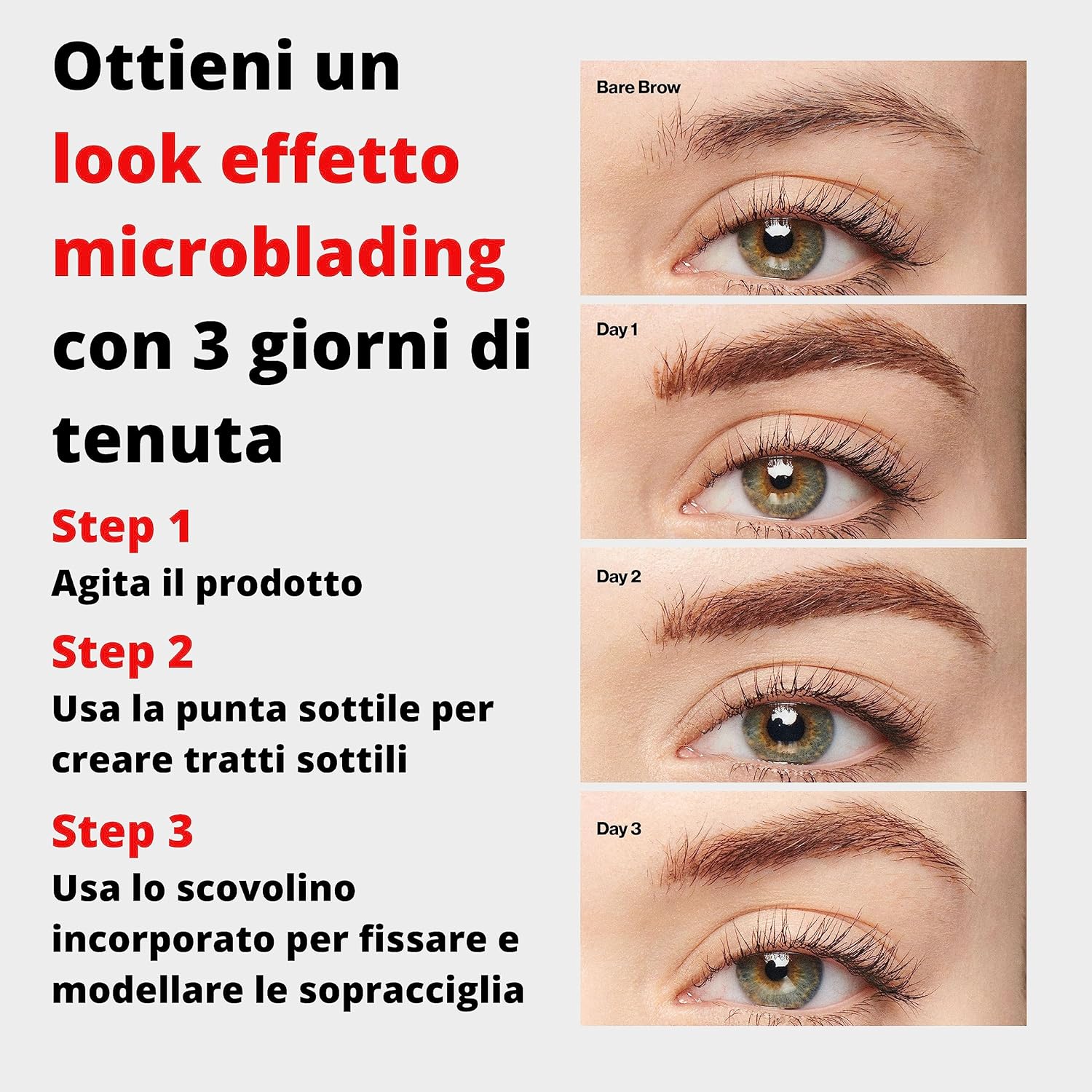 Thumbnail 4 de Revlon ColorStay Semi-Permanent Brow Ink 352 Soft Brown – Penna/Sopracciglia semipermanente
