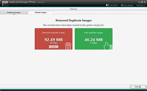 Detalle de Nero Find Duplicates: Clean Your Photo Library with Smart Duplicate Detection