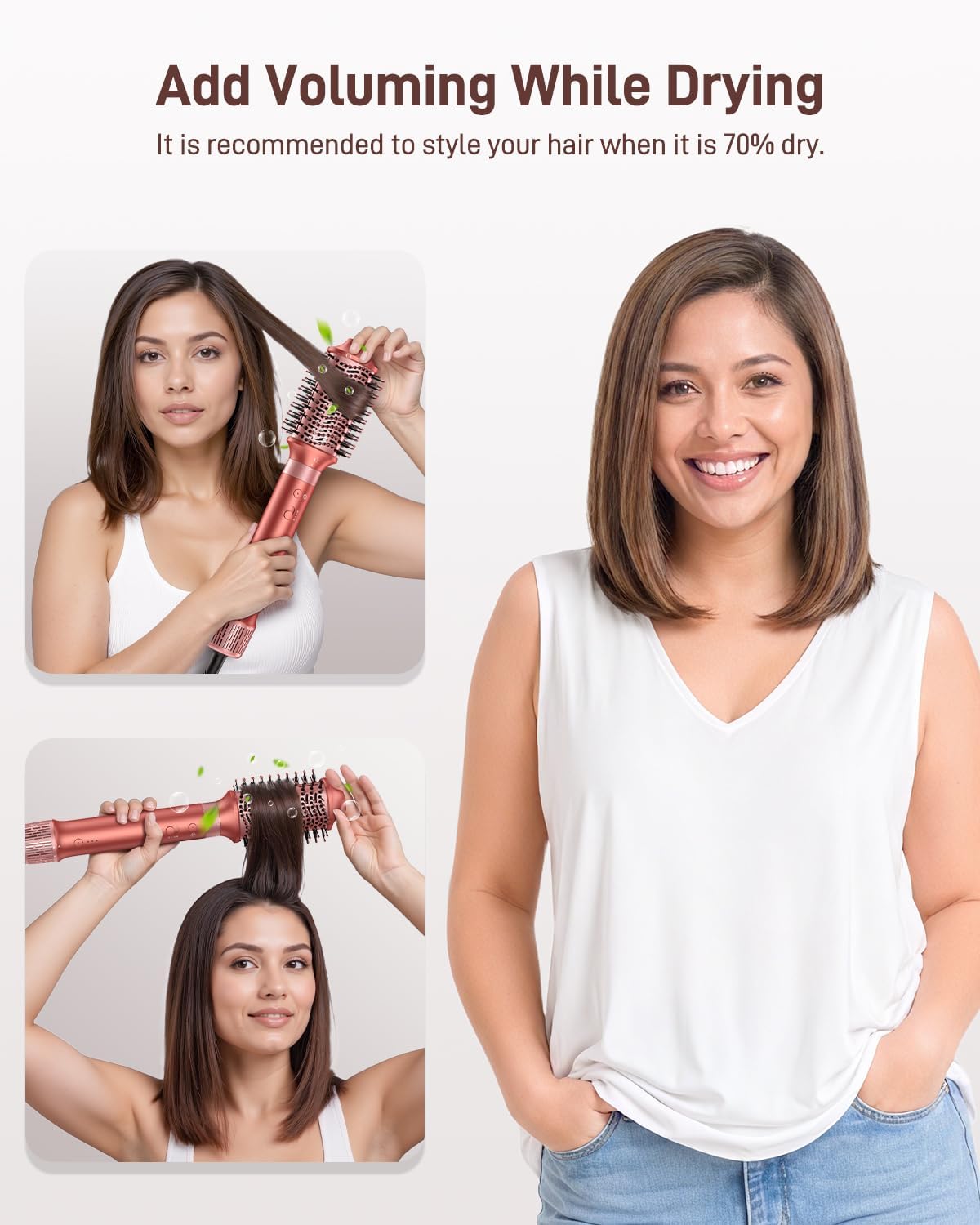 Thumbnail 5 de HITTIONA 6 in 1 Air Styler – All-in-One Hair Dryer Brush