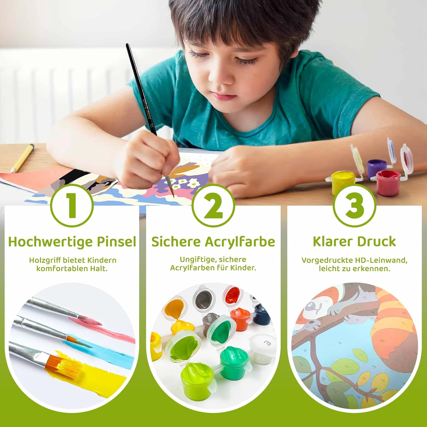 Thumbnail 3 de Zimrobin Malen Nach Zahlen – 13×18 cm Kinderset