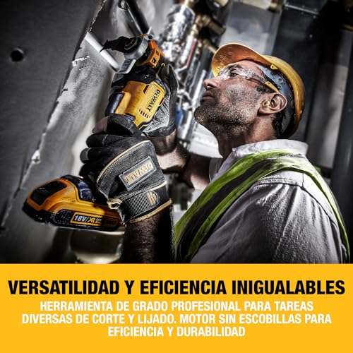 Detalle 2 de DEWALT DCS355N-XJ Multiherramienta oscilante 18 V 🛠