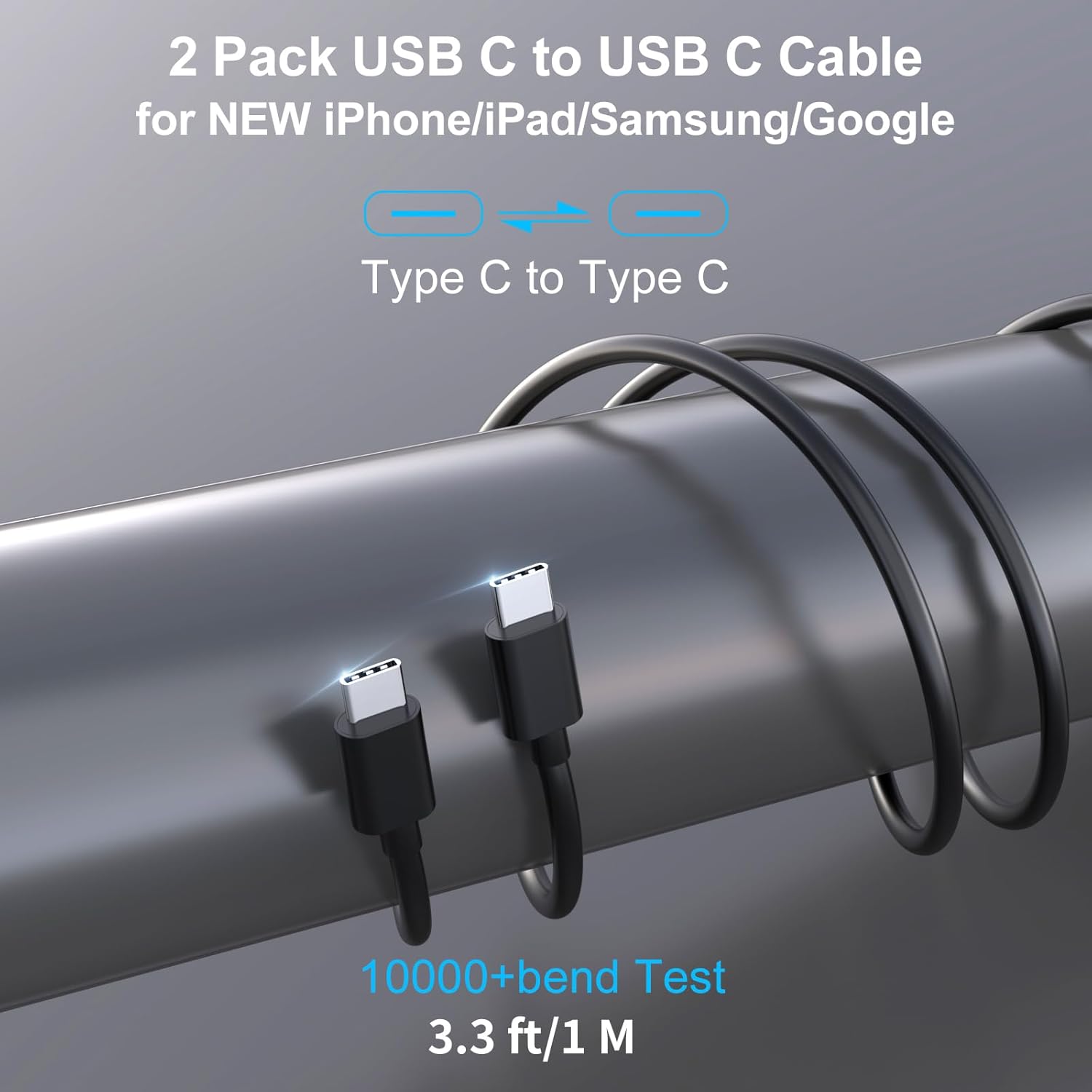 Thumbnail 4 de 90W USB C Car Charger 2-Pack with Dual PD Ports