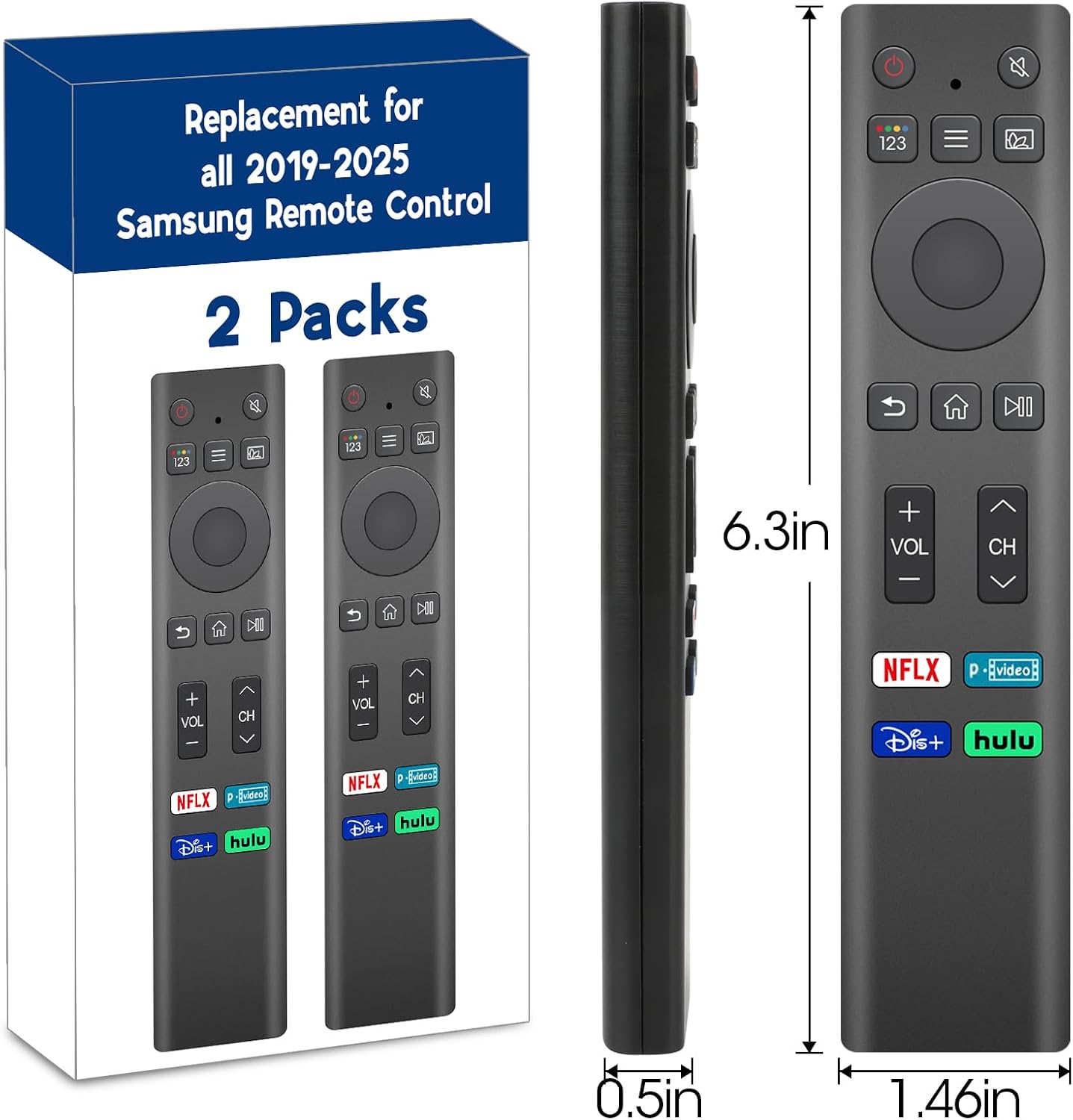 Thumbnail 5 de Samsung Universal Replacement Remote 2-Pack