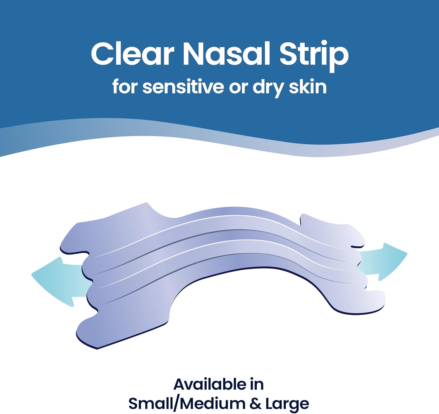 Thumbnail 3 de Breathe Right Clear Large Nasal Strips – 10 Pieces