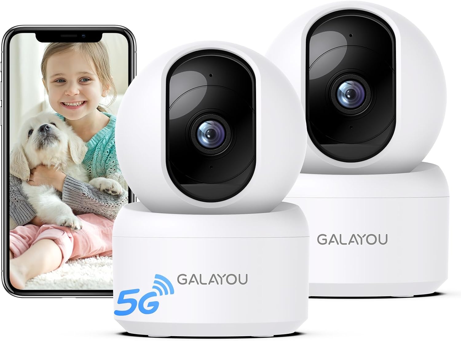 Thumbnail 6 de GALAYOU Indoor Security Cameras, 4-Pack