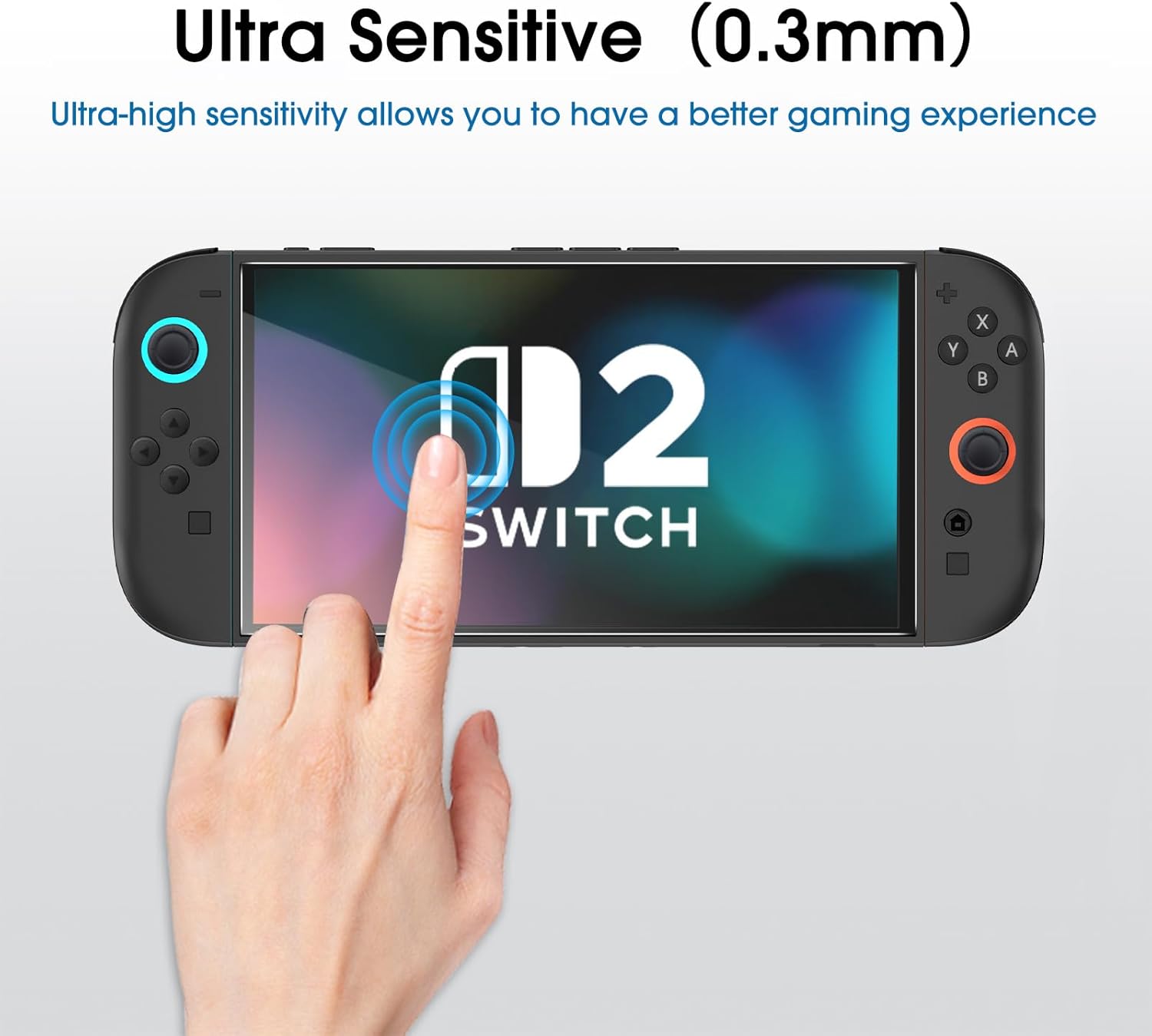 Thumbnail 4 de amFilm Displayschutzfolie aus Glas (3 Stück) für Nintendo Switch 2 (Modell 2025)
